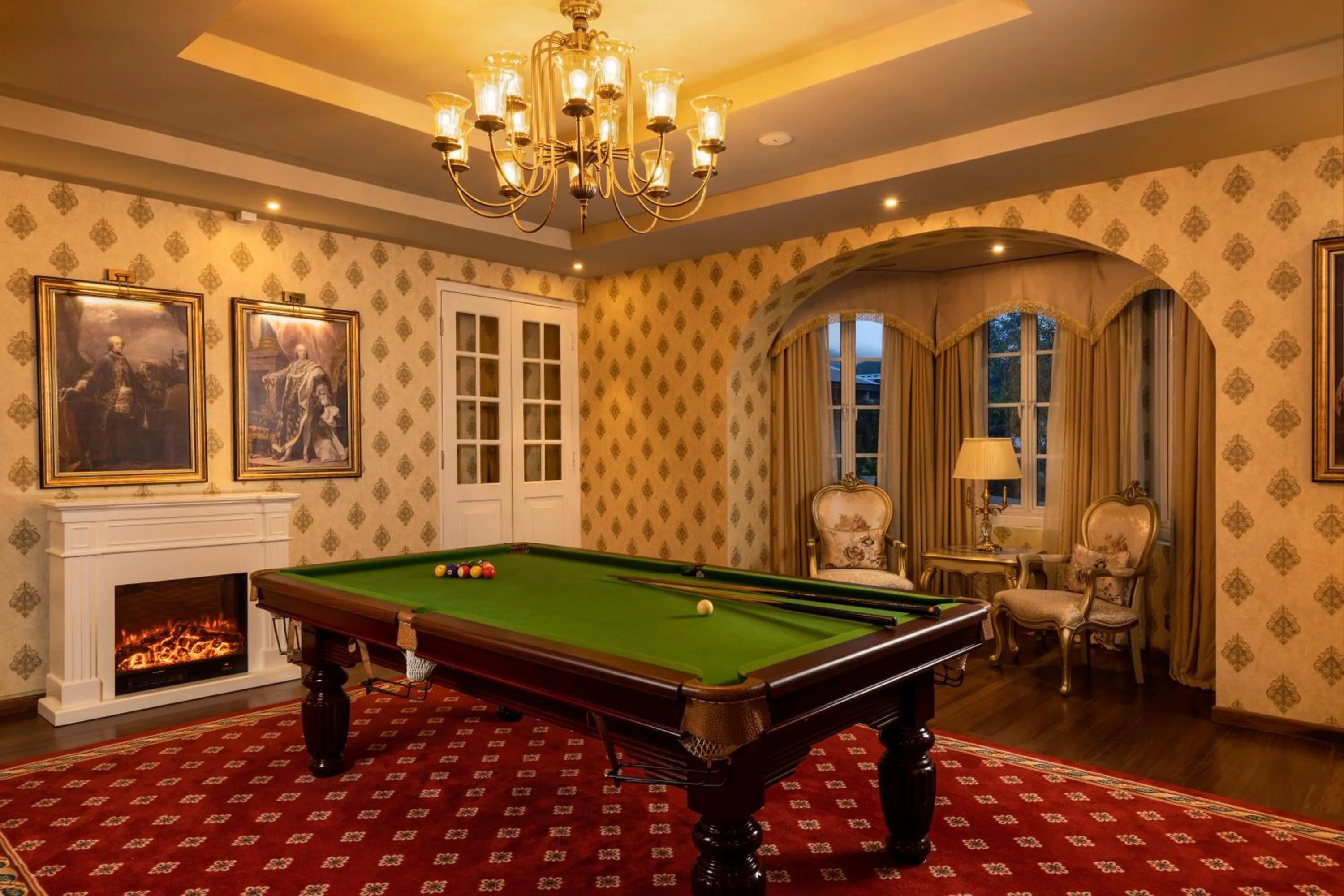 Billiard in The Westbury Palace