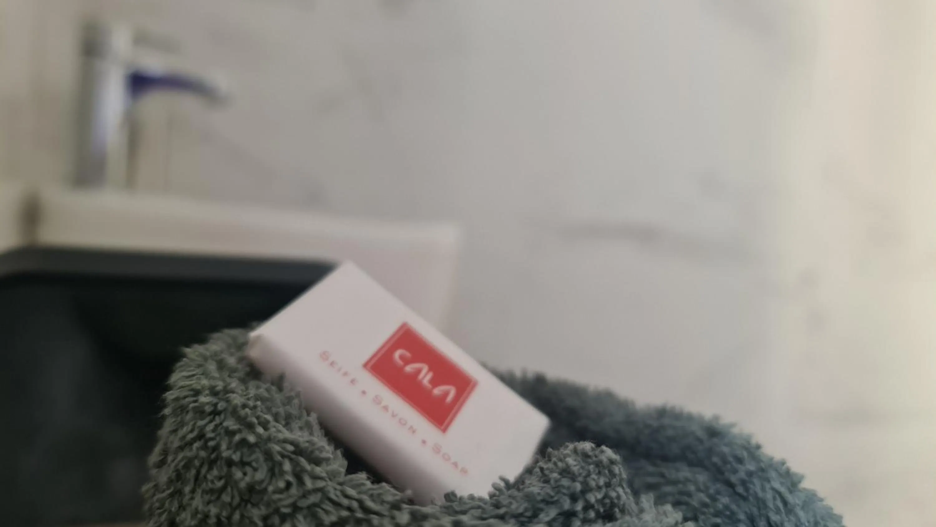 Bathroom in Le Petit Trianon et le Charme des Suites