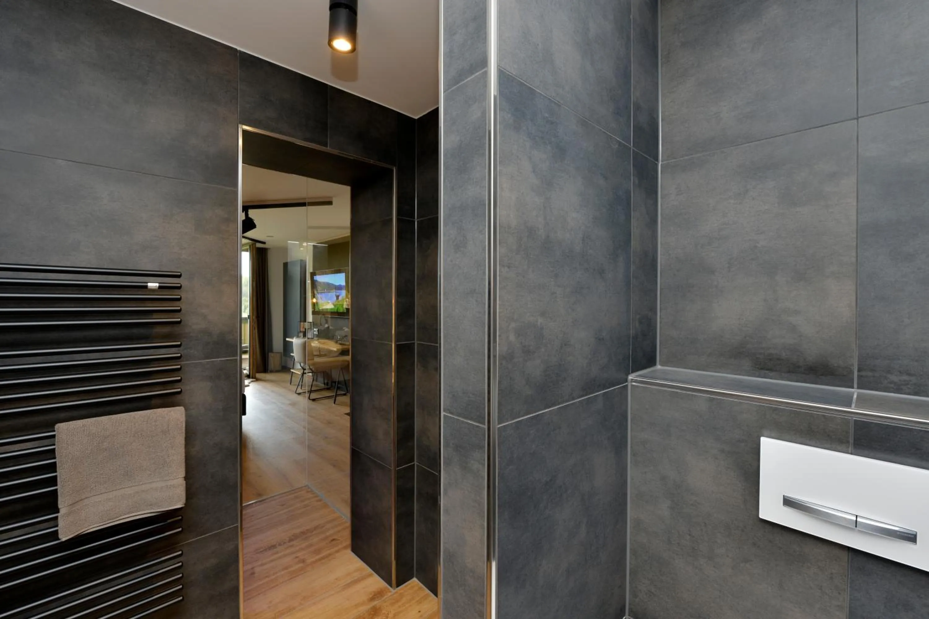 Bathroom in Pension Waldkristall