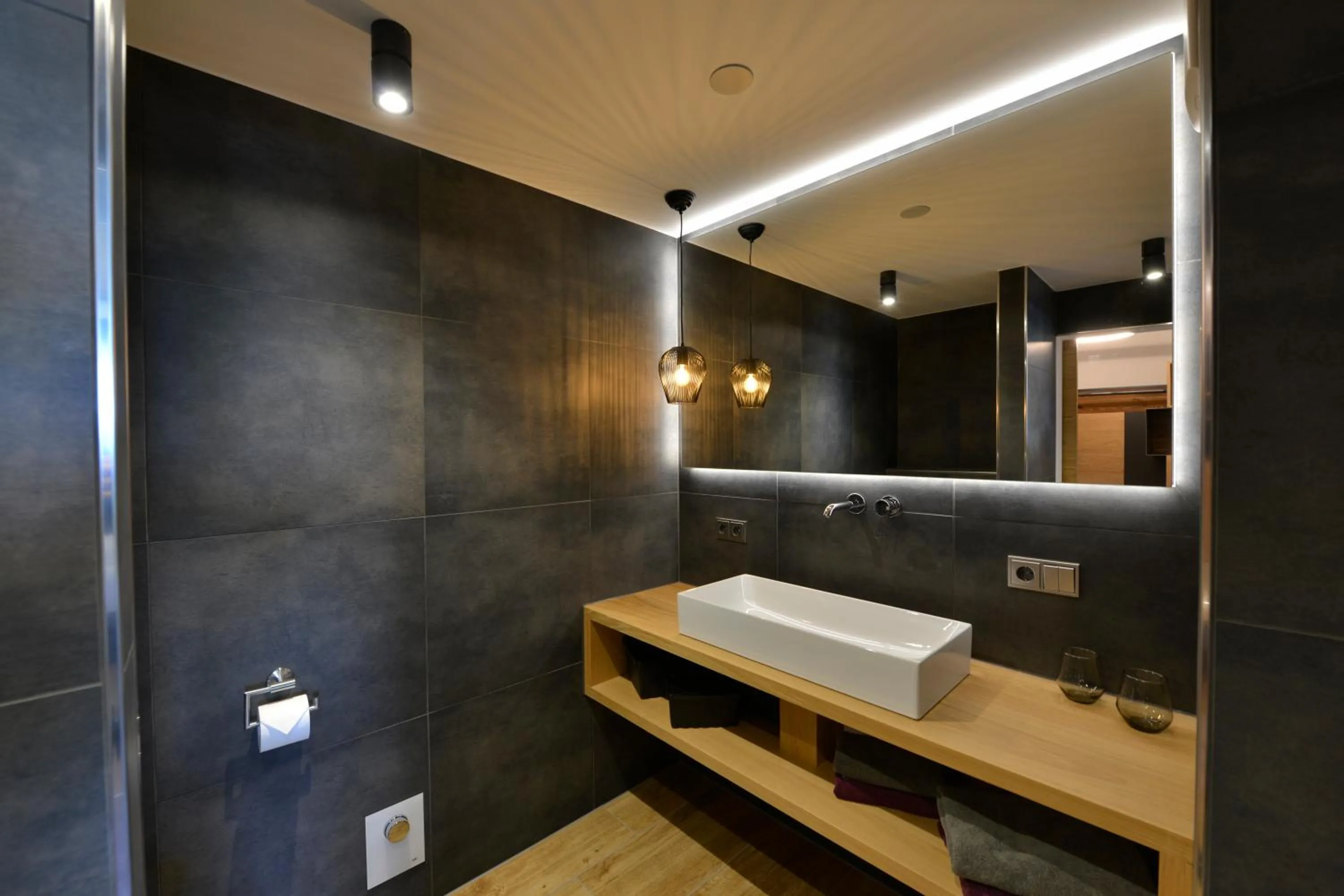 Bathroom in Pension Waldkristall