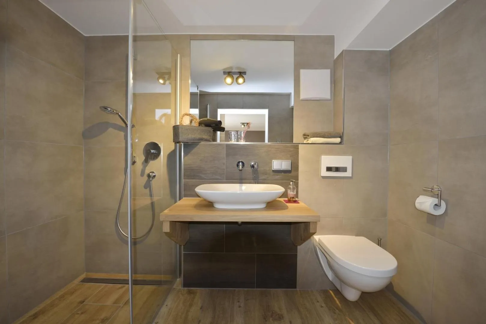 Shower in Pension Waldkristall