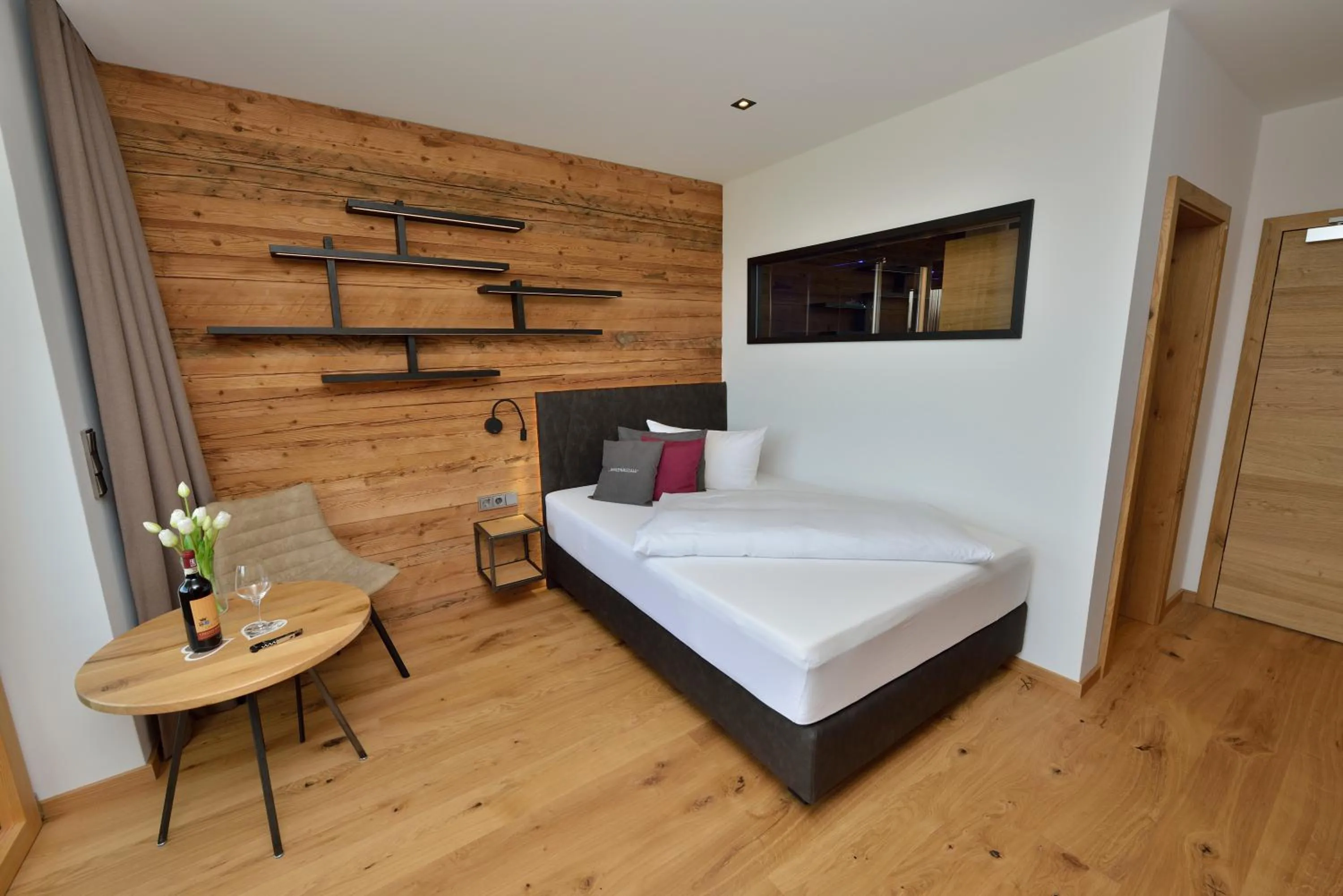 Photo of the whole room, Bed in Pension Waldkristall
