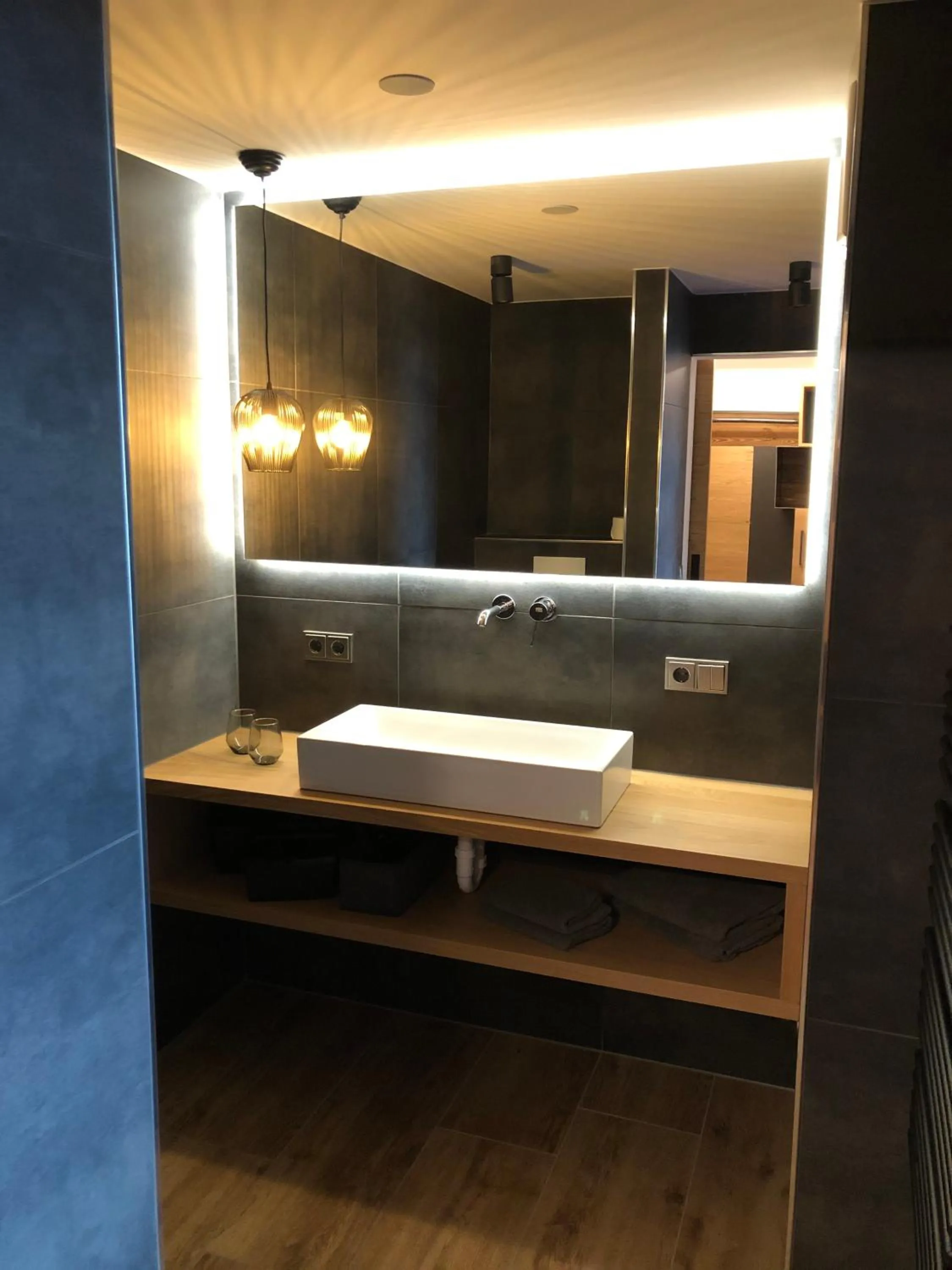 Bathroom in Pension Waldkristall
