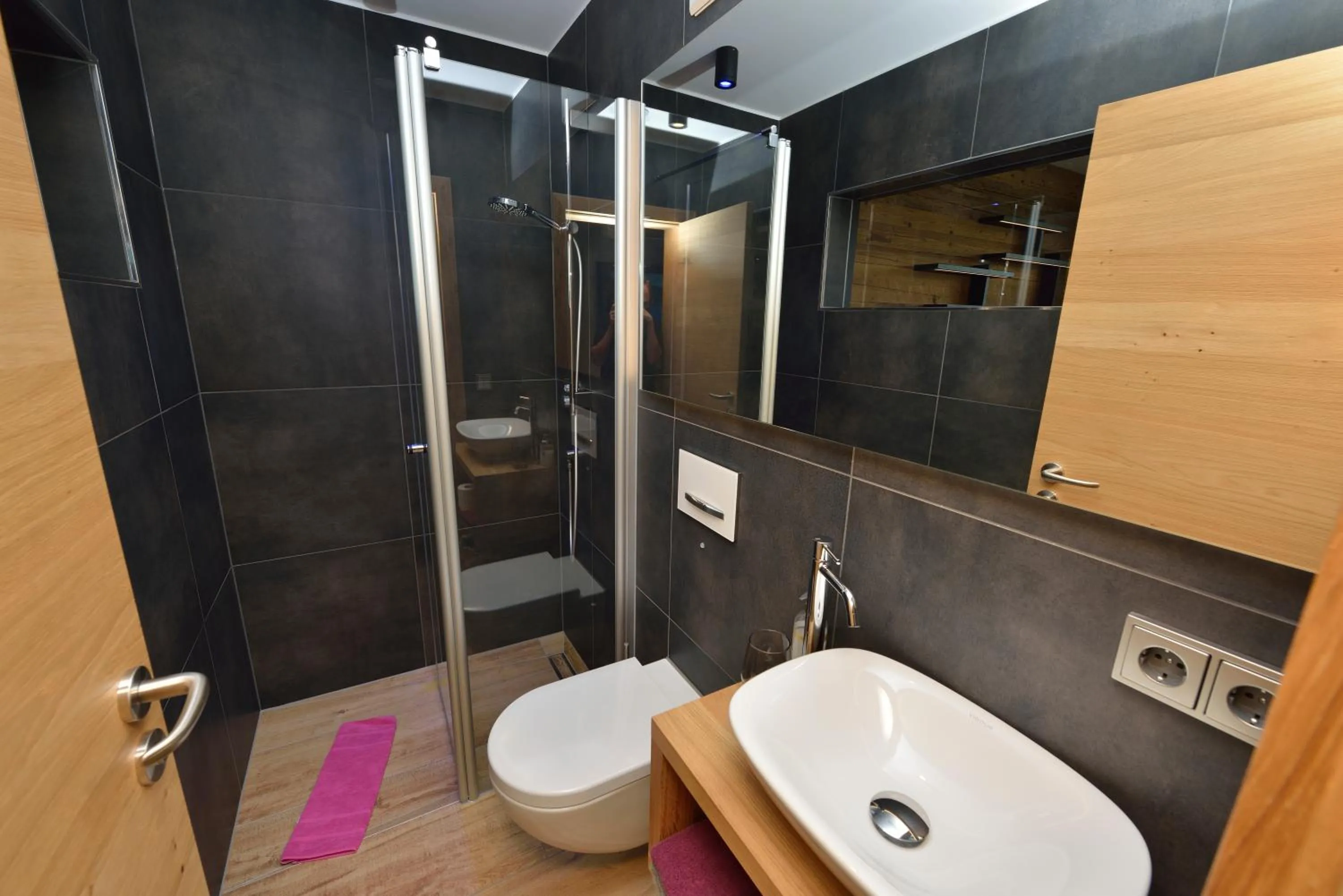 Bathroom in Pension Waldkristall