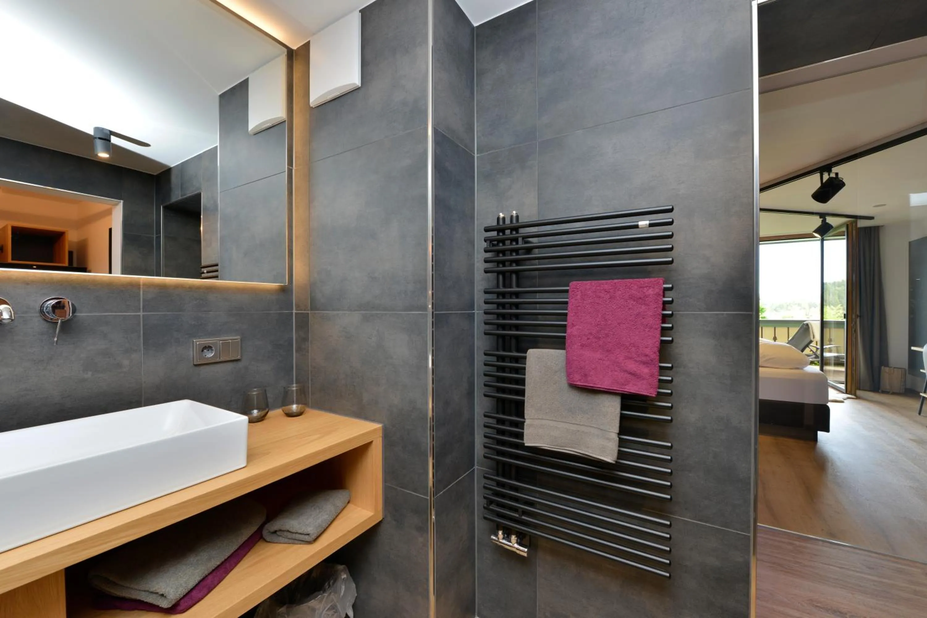 Bathroom in Pension Waldkristall