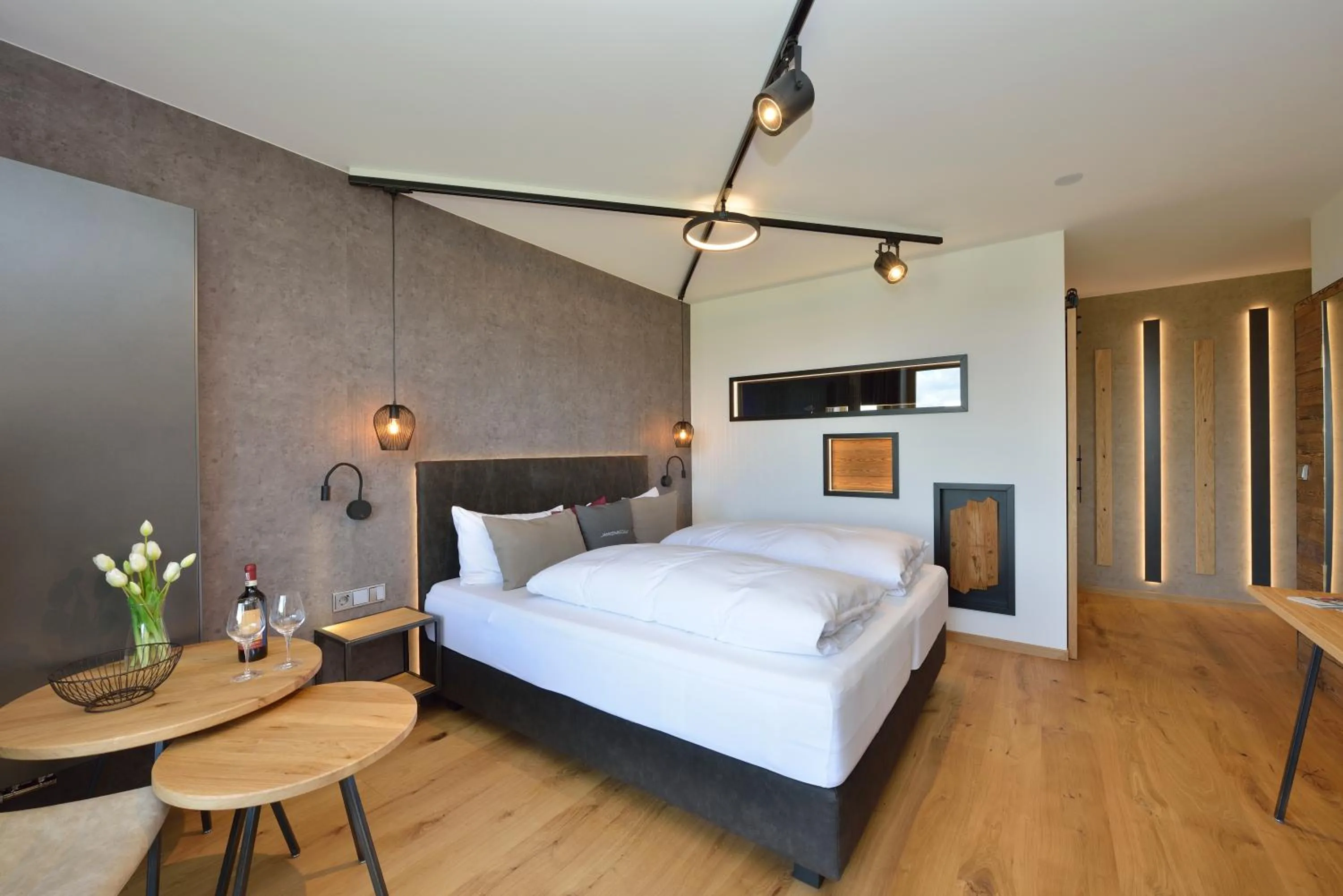 Bed in Pension Waldkristall