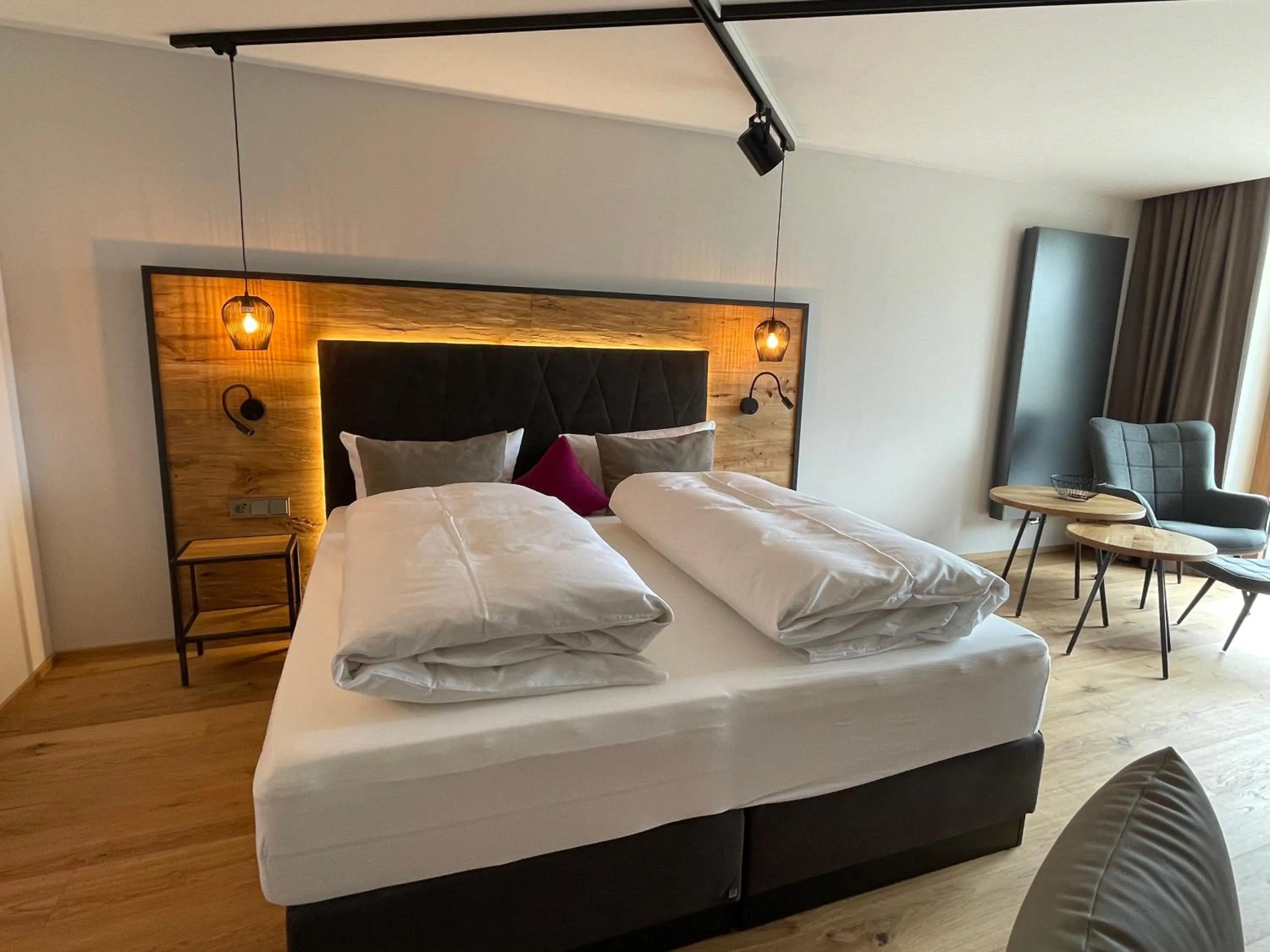 Bed in Pension Waldkristall