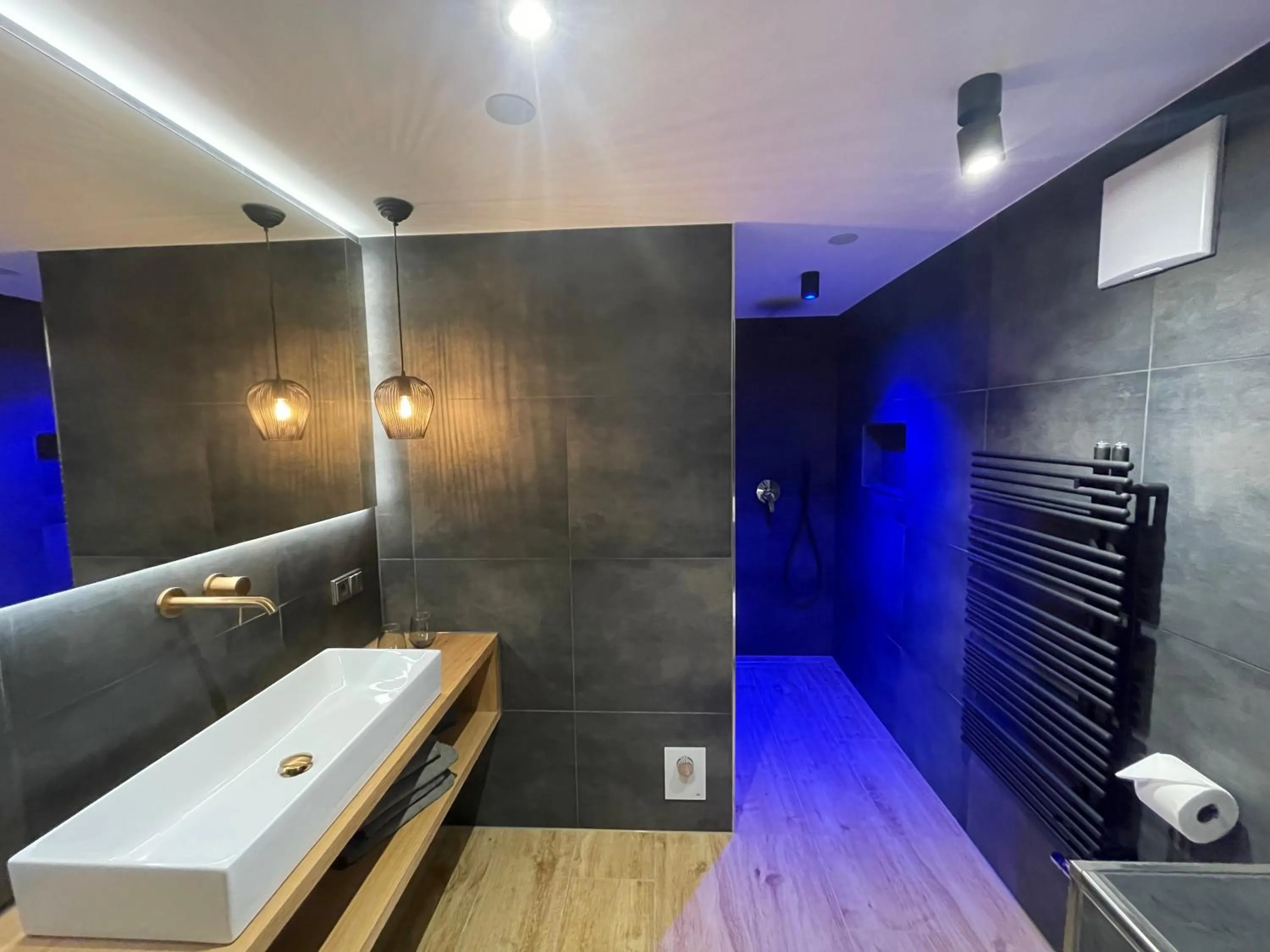 Bathroom in Pension Waldkristall