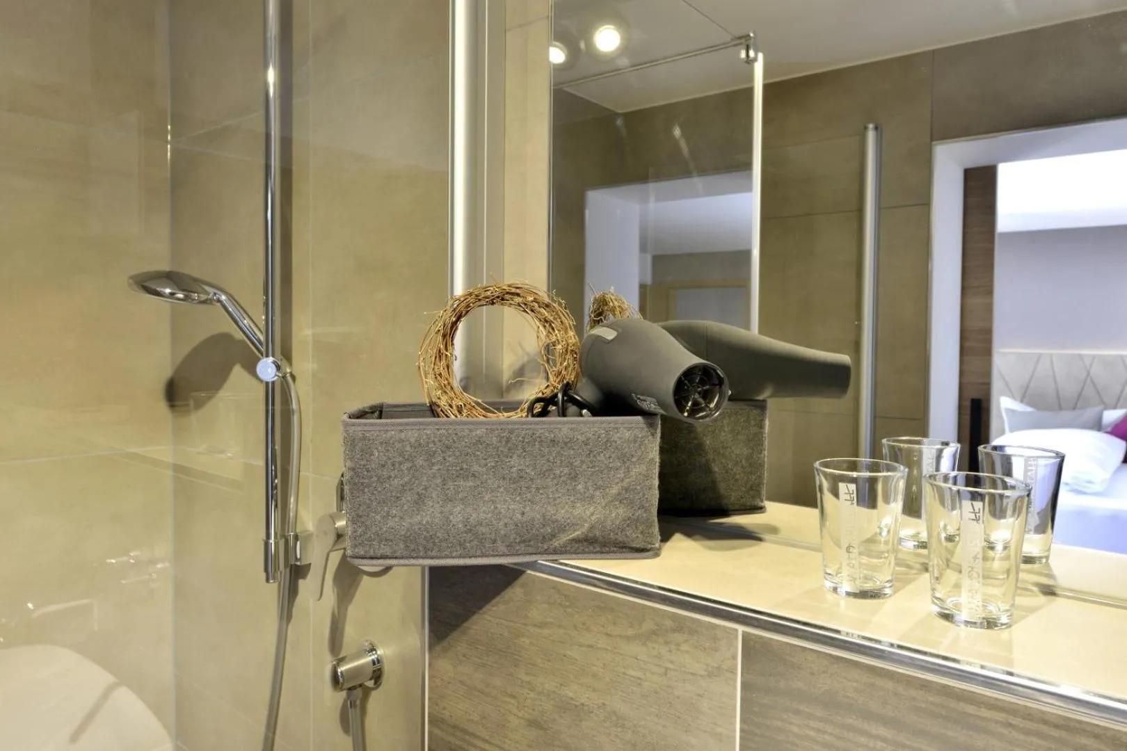 Bathroom in Pension Waldkristall