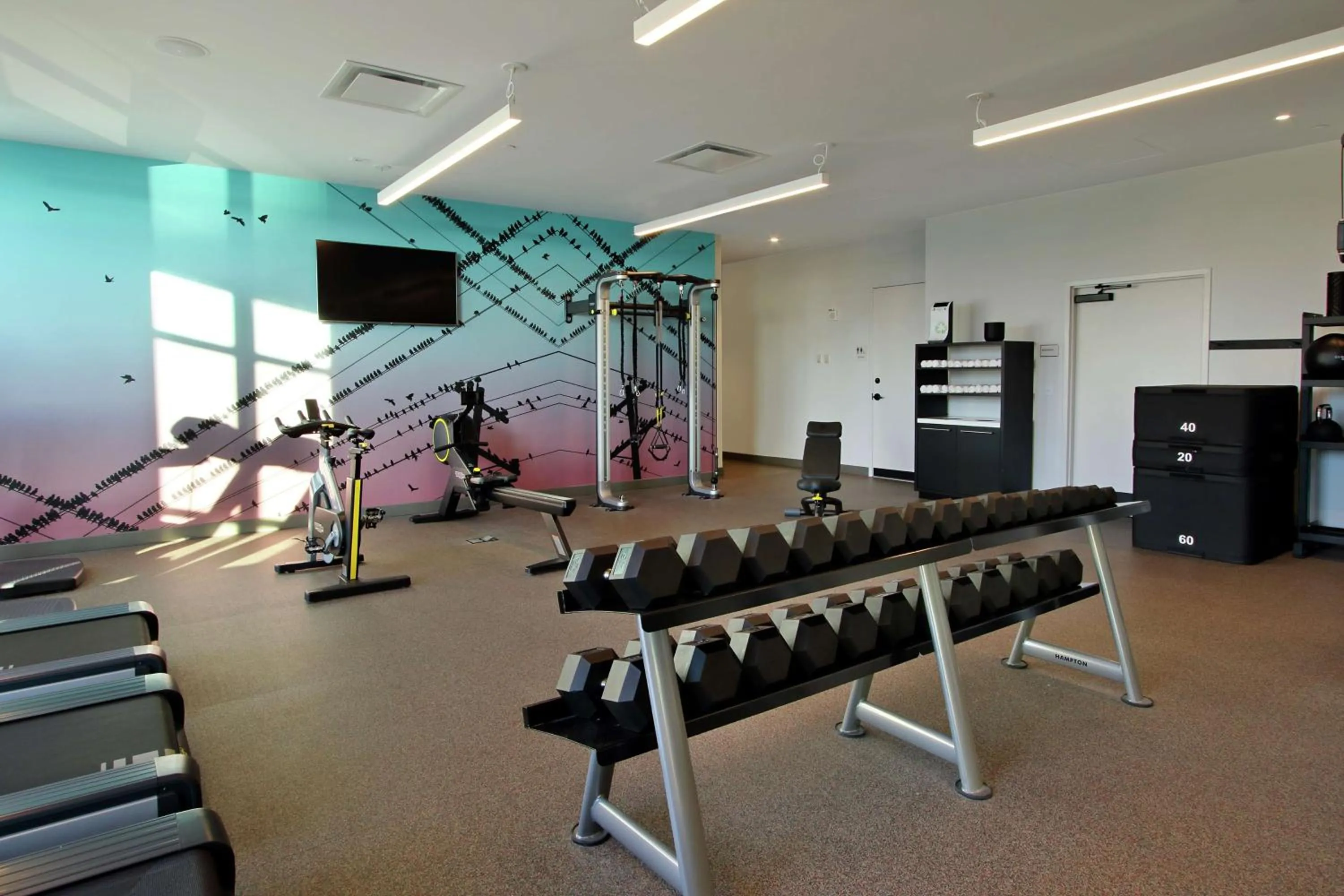 Fitness centre/facilities in Canopy By Hilton Columbus Downtown Short North