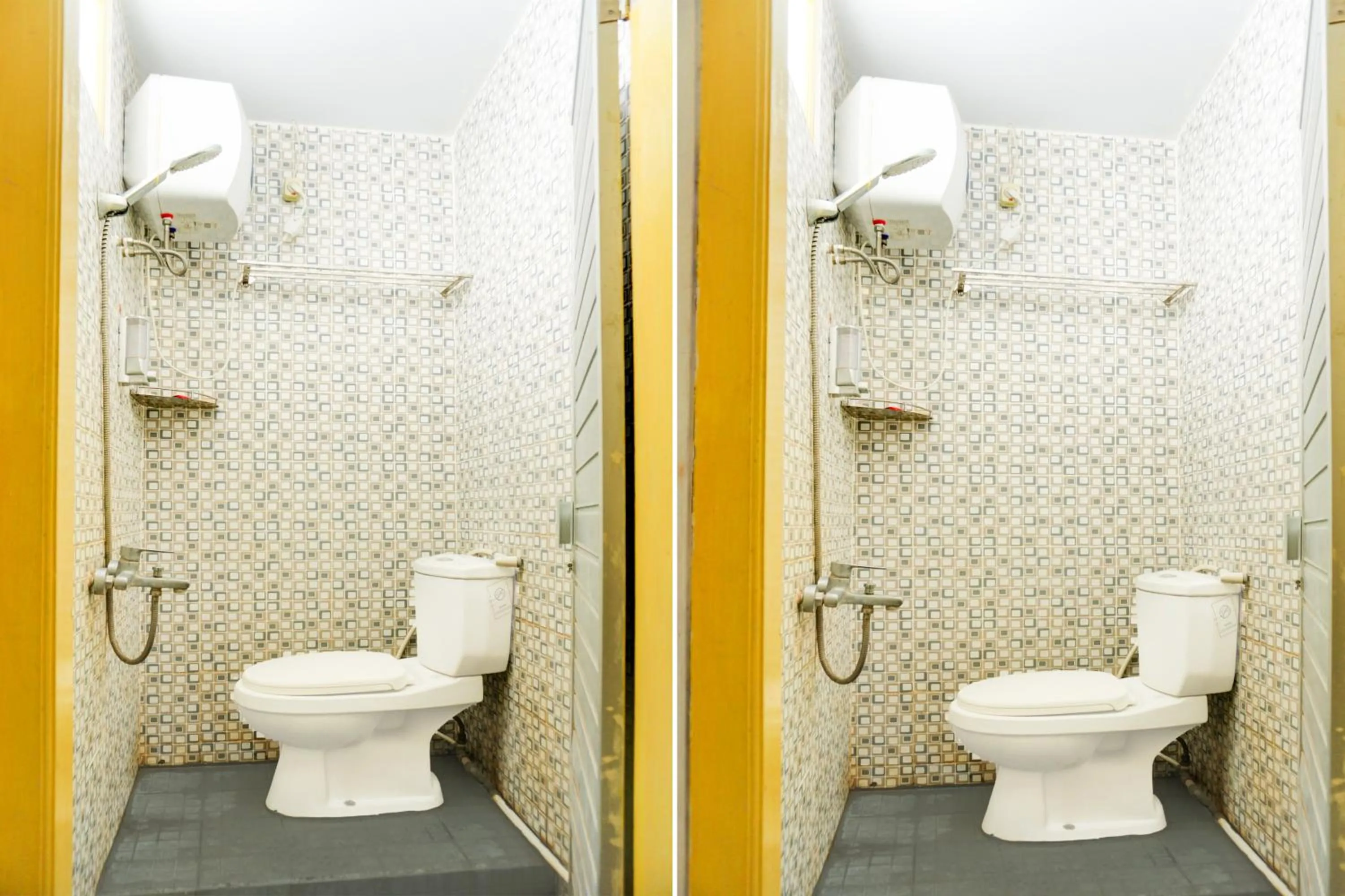 Bathroom in Hotel O Bandar Lampung Near Gor Saburai Formerly Omah Anakku