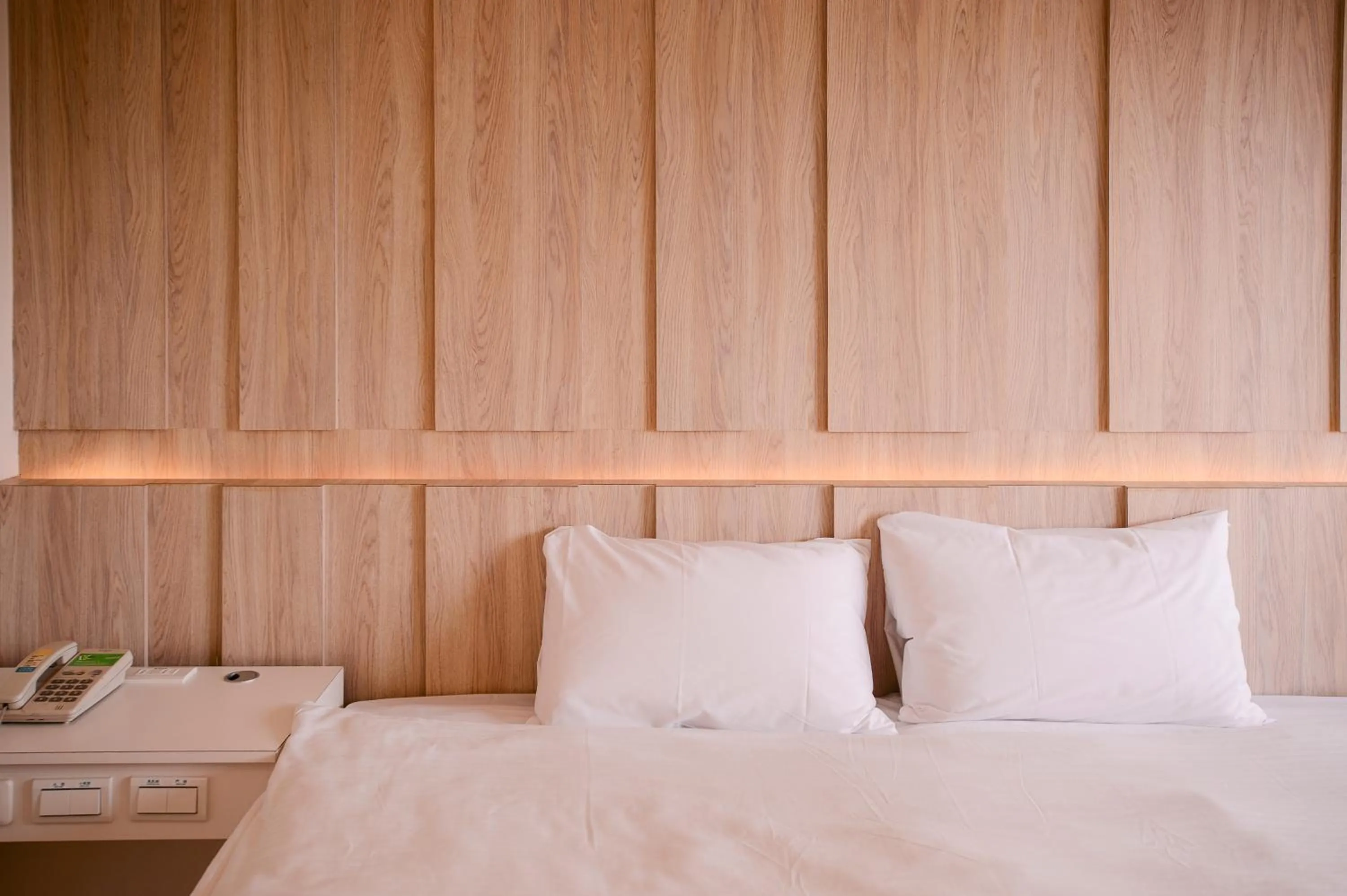 Decorative detail, Bed in KIWI-Taichung Station Branch 1