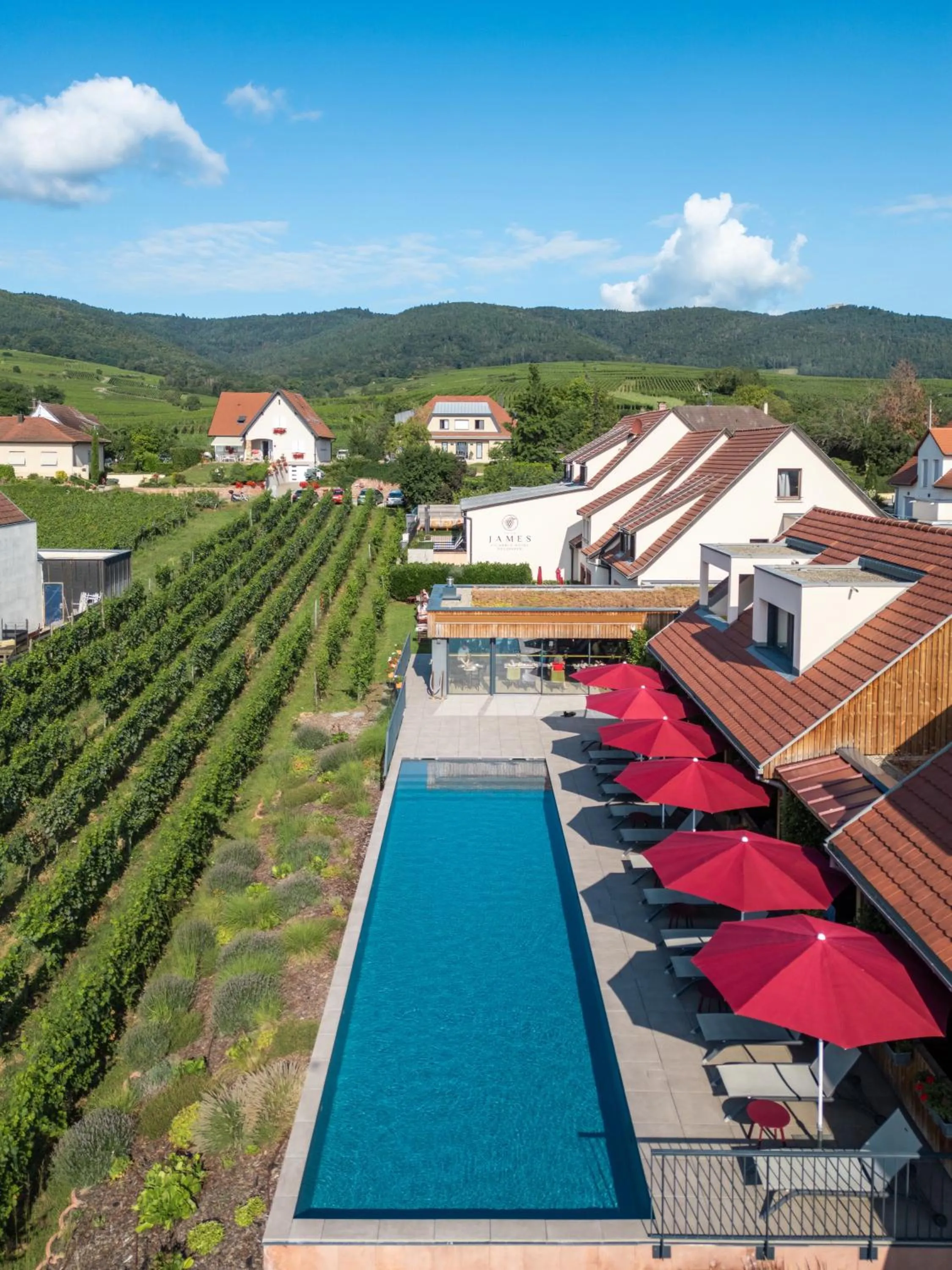 Property building in James Vignoble Hôtel, Eguisheim