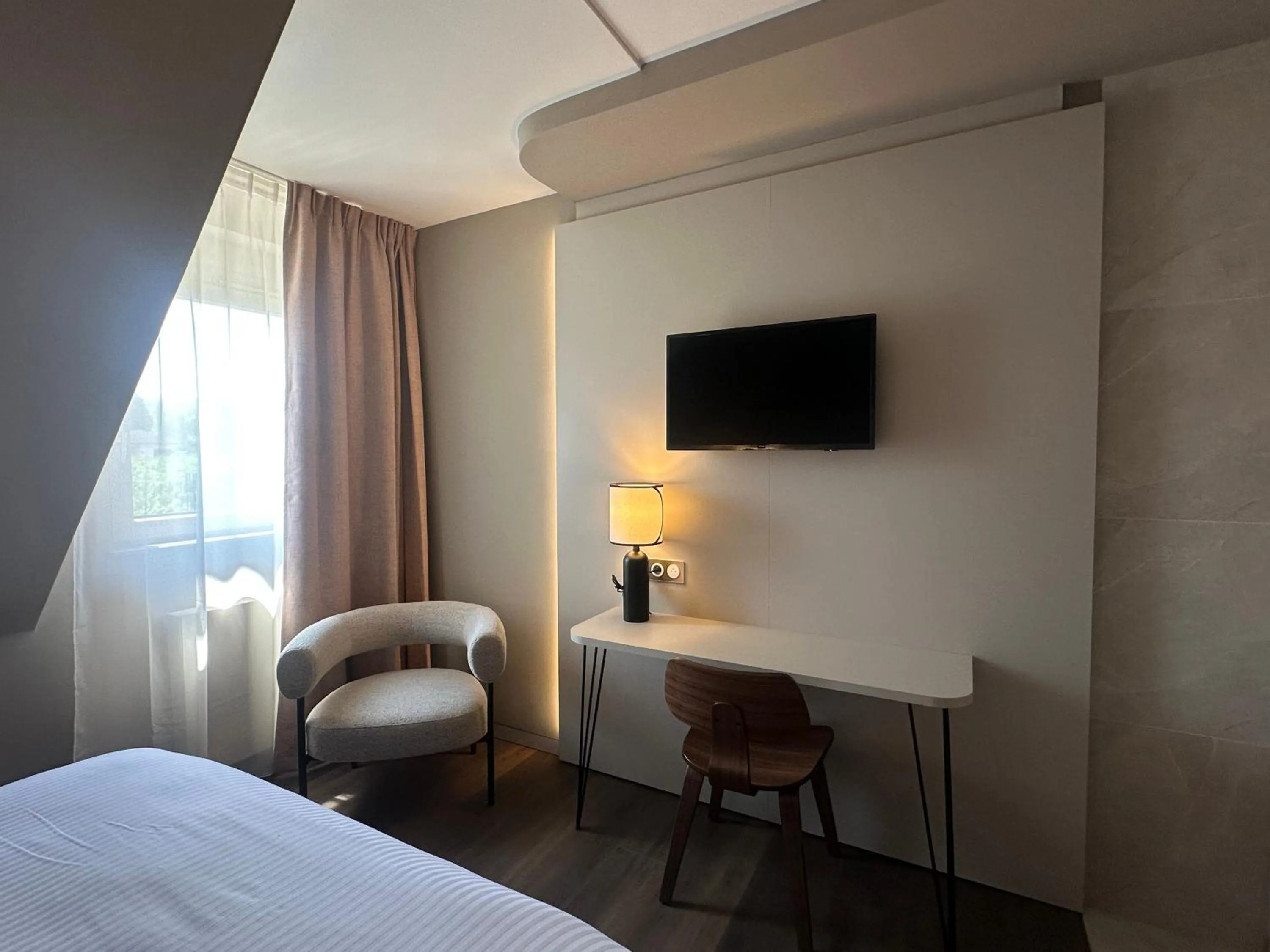 Bed in James Vignoble Hôtel, Eguisheim