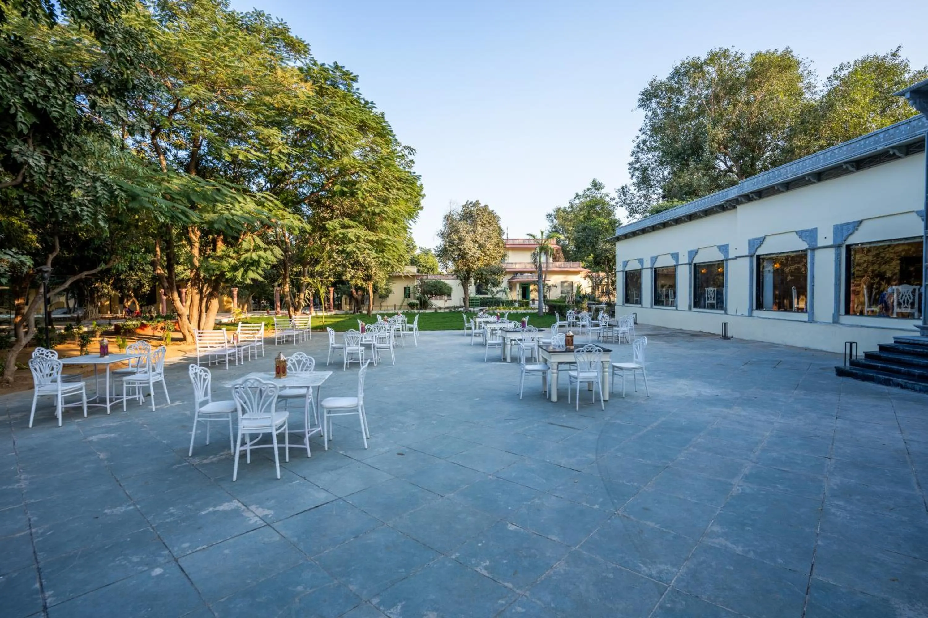 Garden view in JuSTa Alwarbagh Sariska