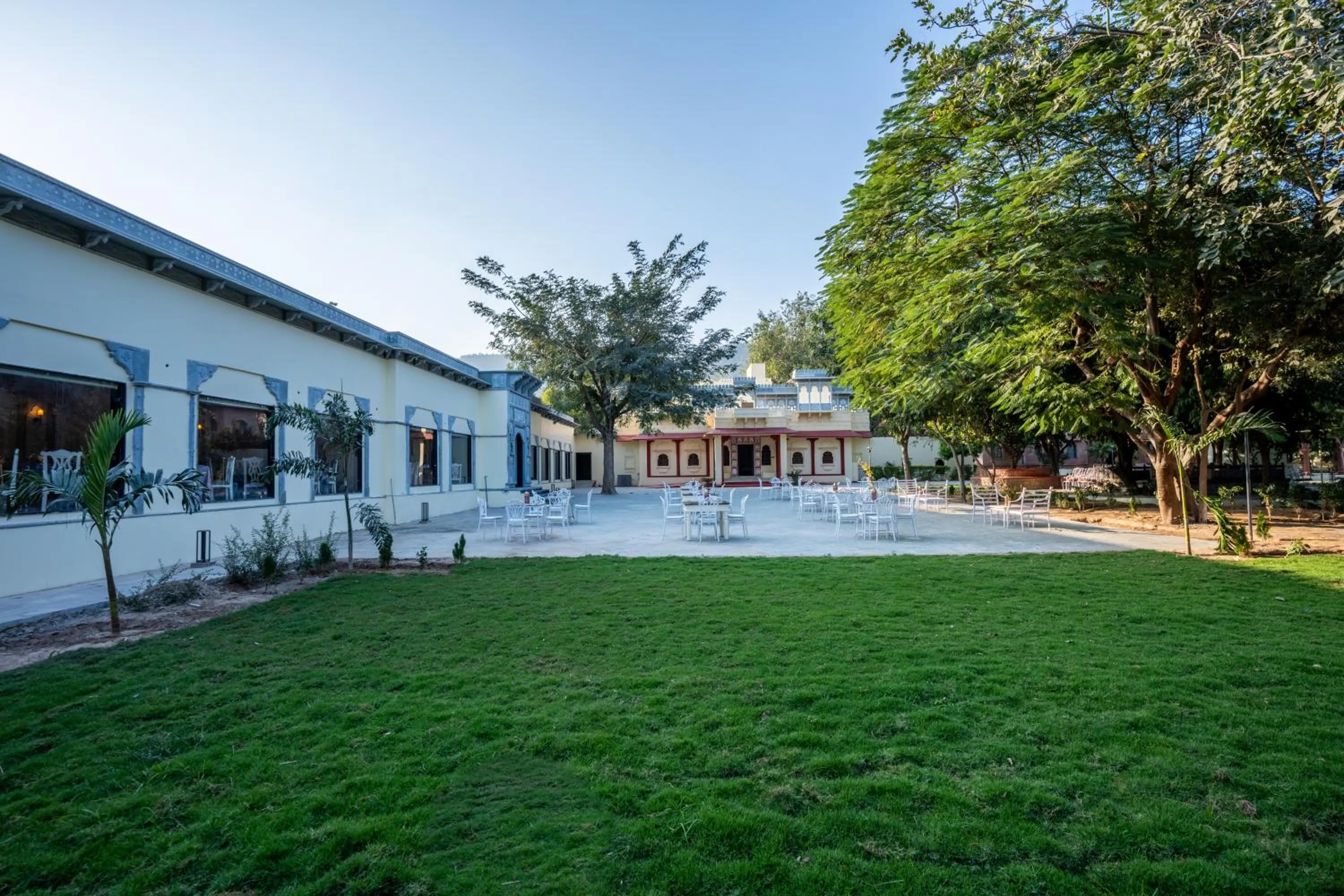 Natural landscape in JuSTa Alwarbagh Sariska