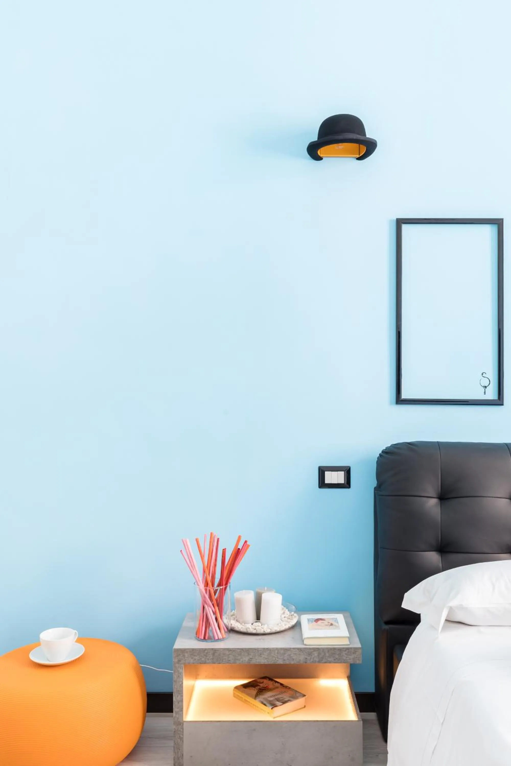 Bedroom, Bed in A World Aparts - 32 Modena