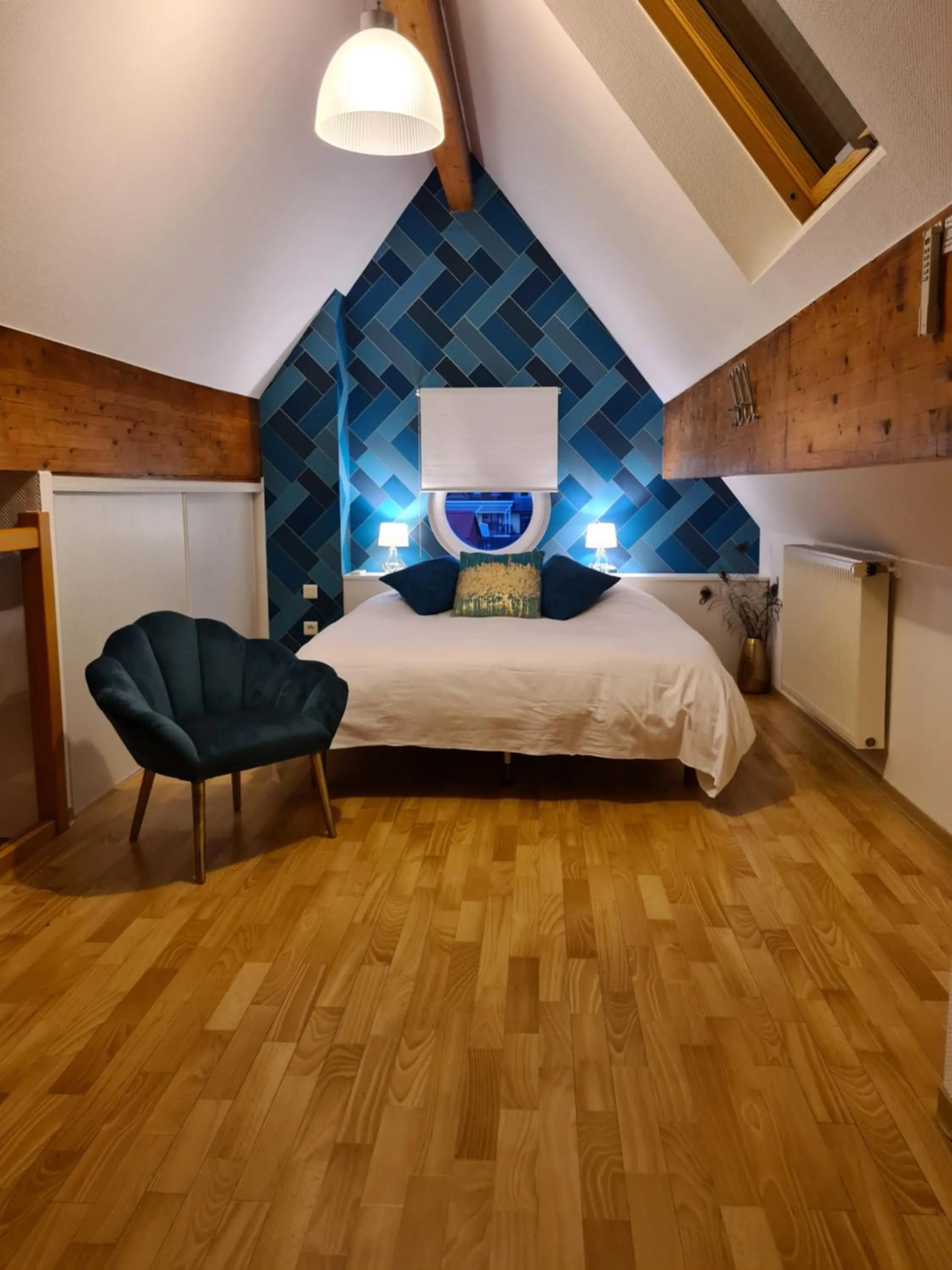 Bed in Gite des Merles