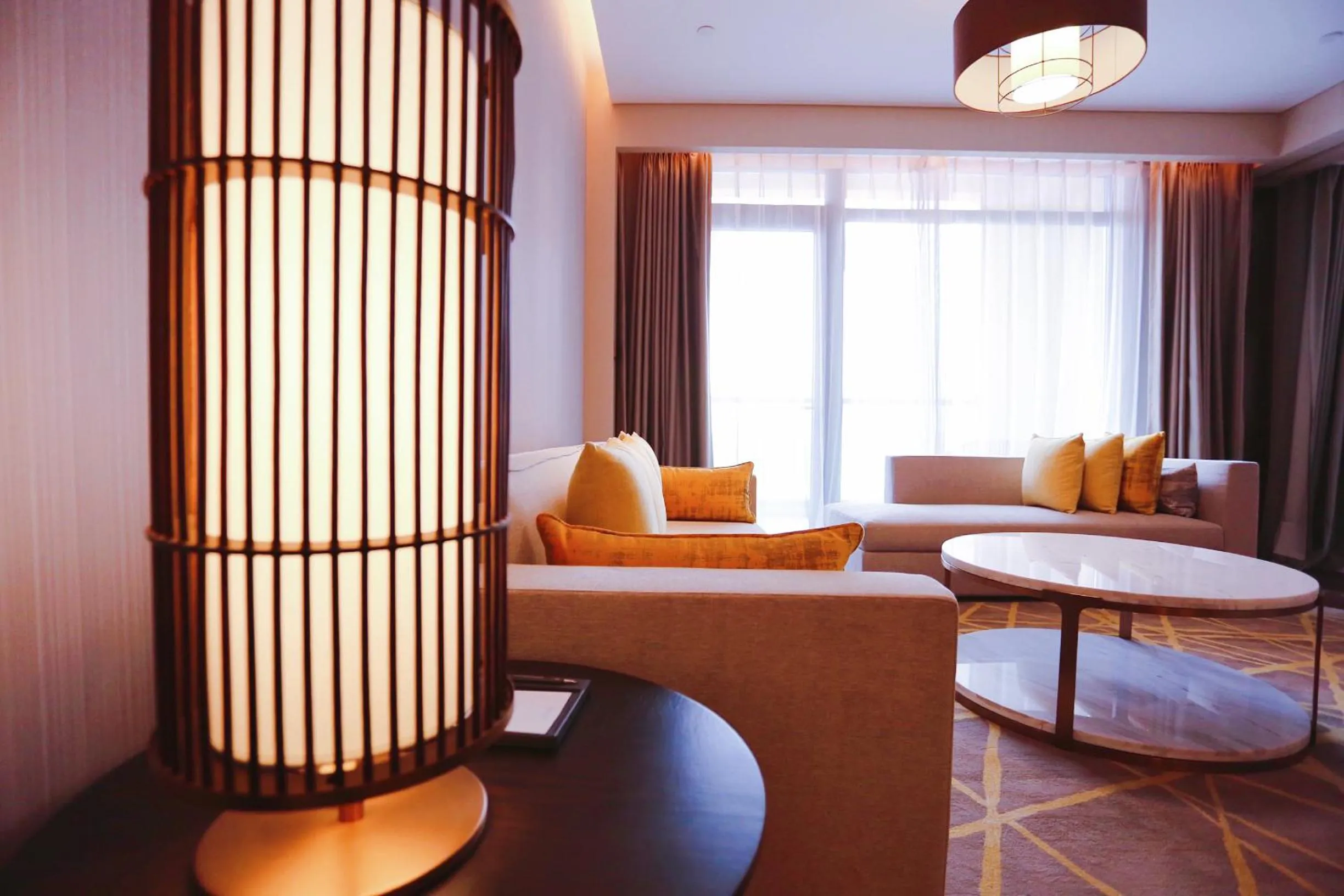 Living room in Hyatt Regency Beijing Shiyuan