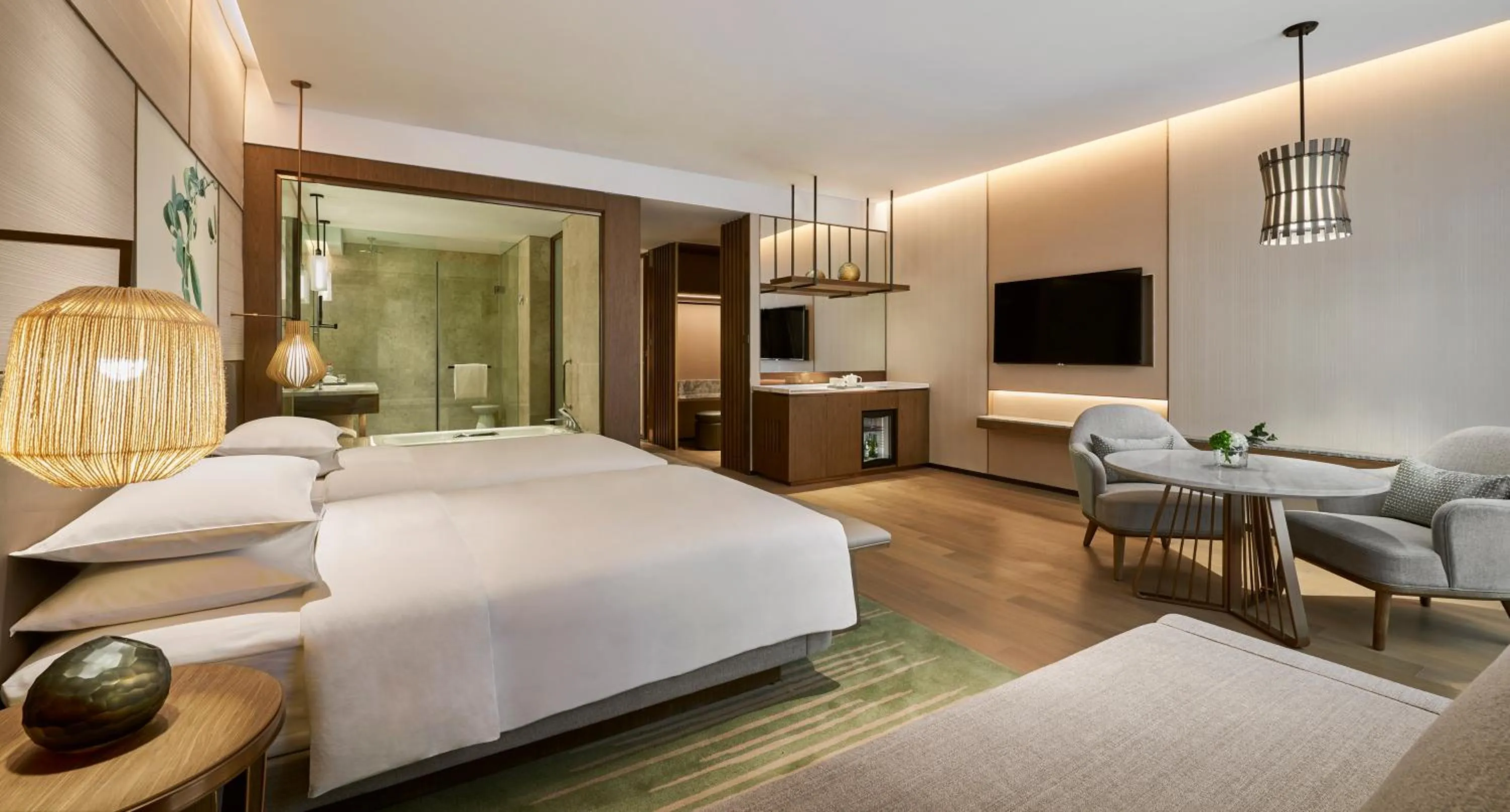 Photo of the whole room in Hyatt Regency Beijing Shiyuan