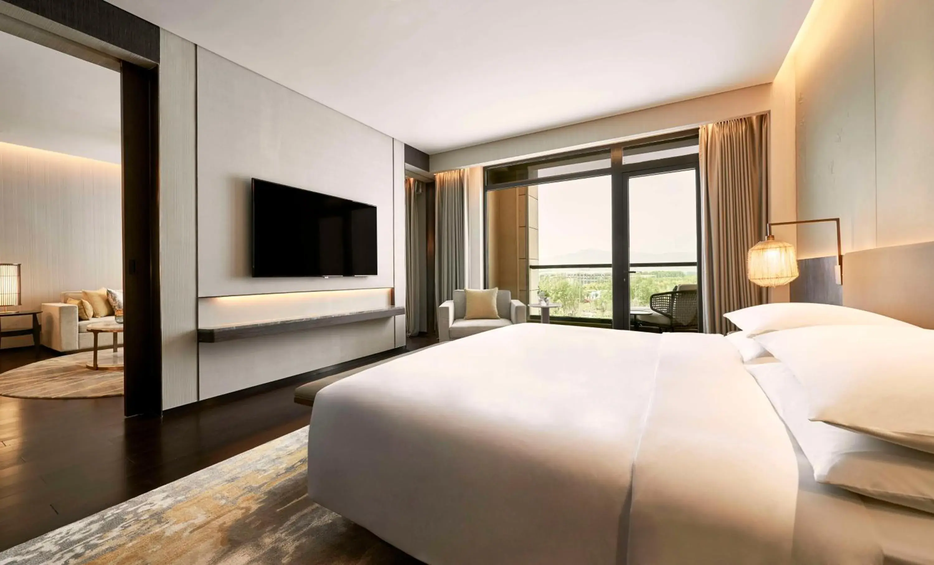 Photo of the whole room in Hyatt Regency Beijing Shiyuan Photo of the whole room in Hyatt Regency Beijing Shiyuan