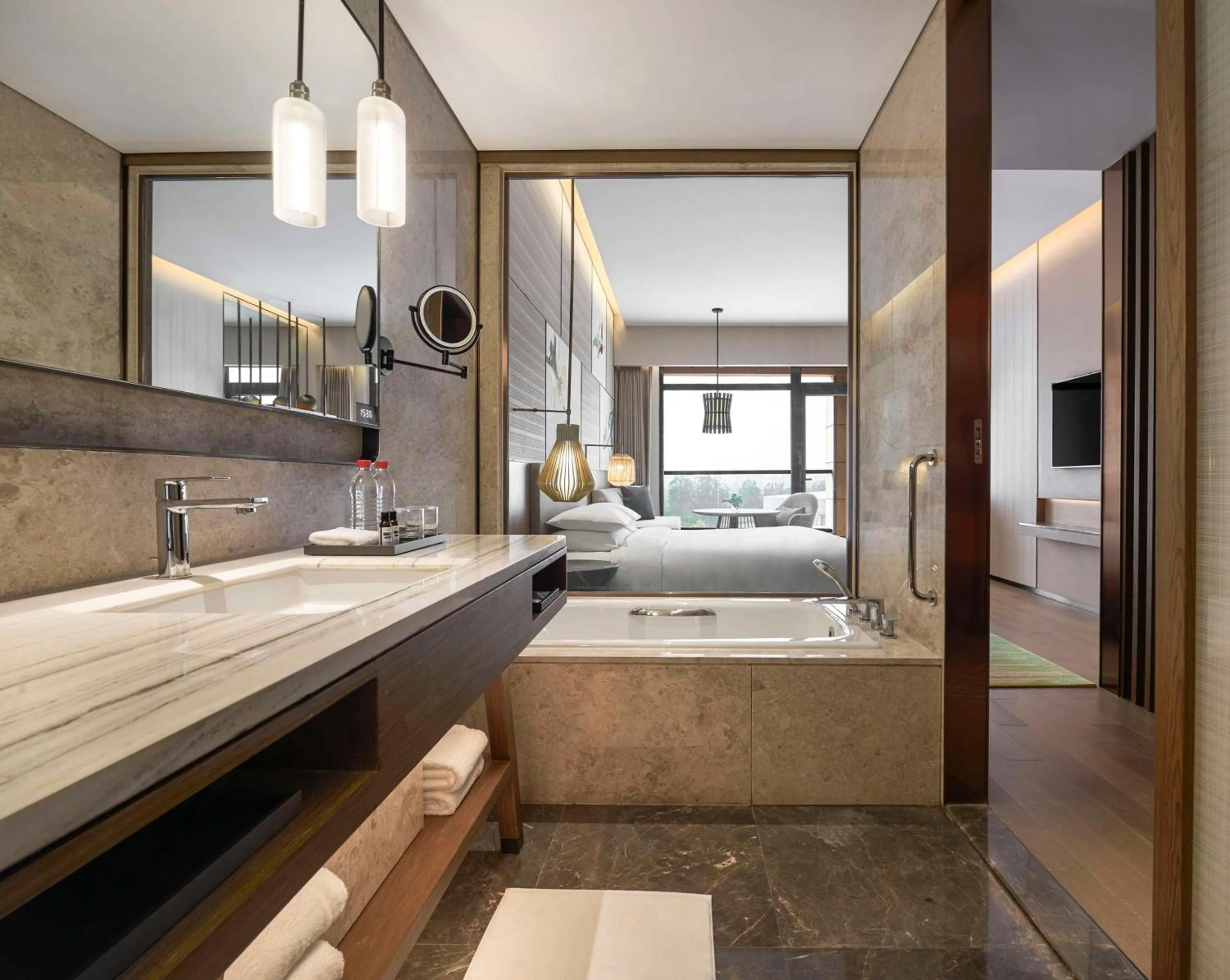 Bathroom in Hyatt Regency Beijing Shiyuan