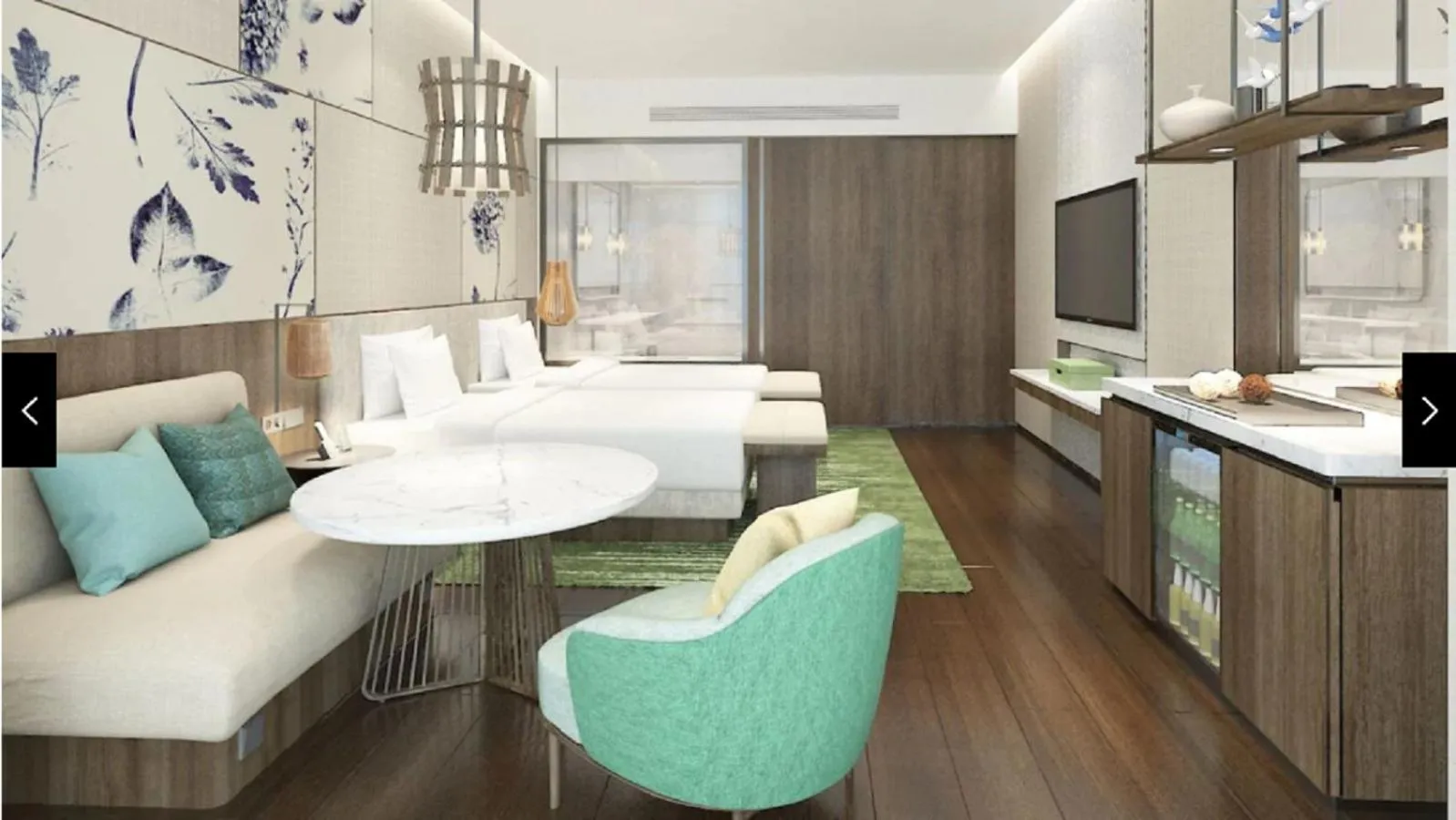 Photo of the whole room in Hyatt Regency Beijing Shiyuan