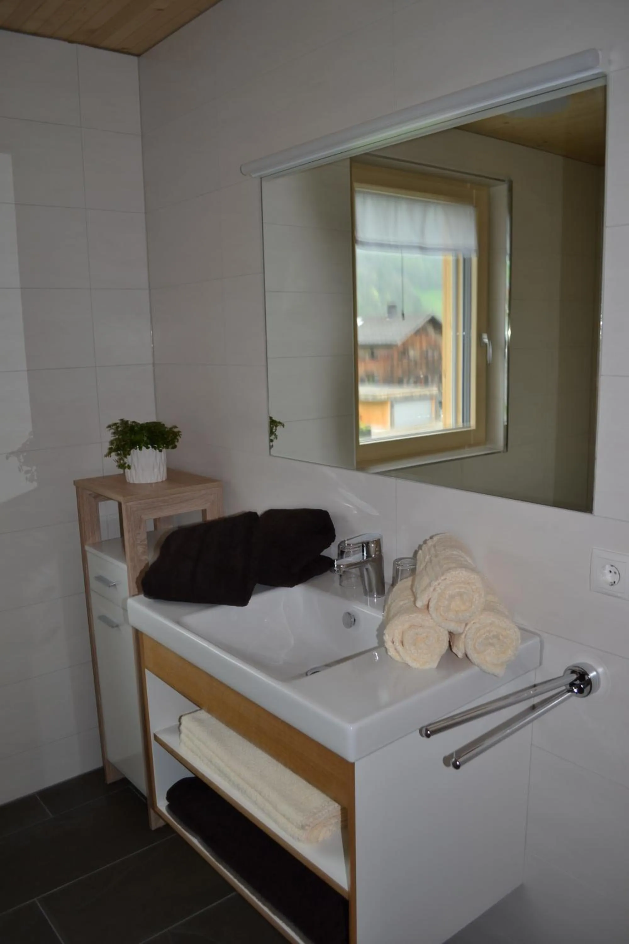 Bathroom, Bed in Ferienhof Felder