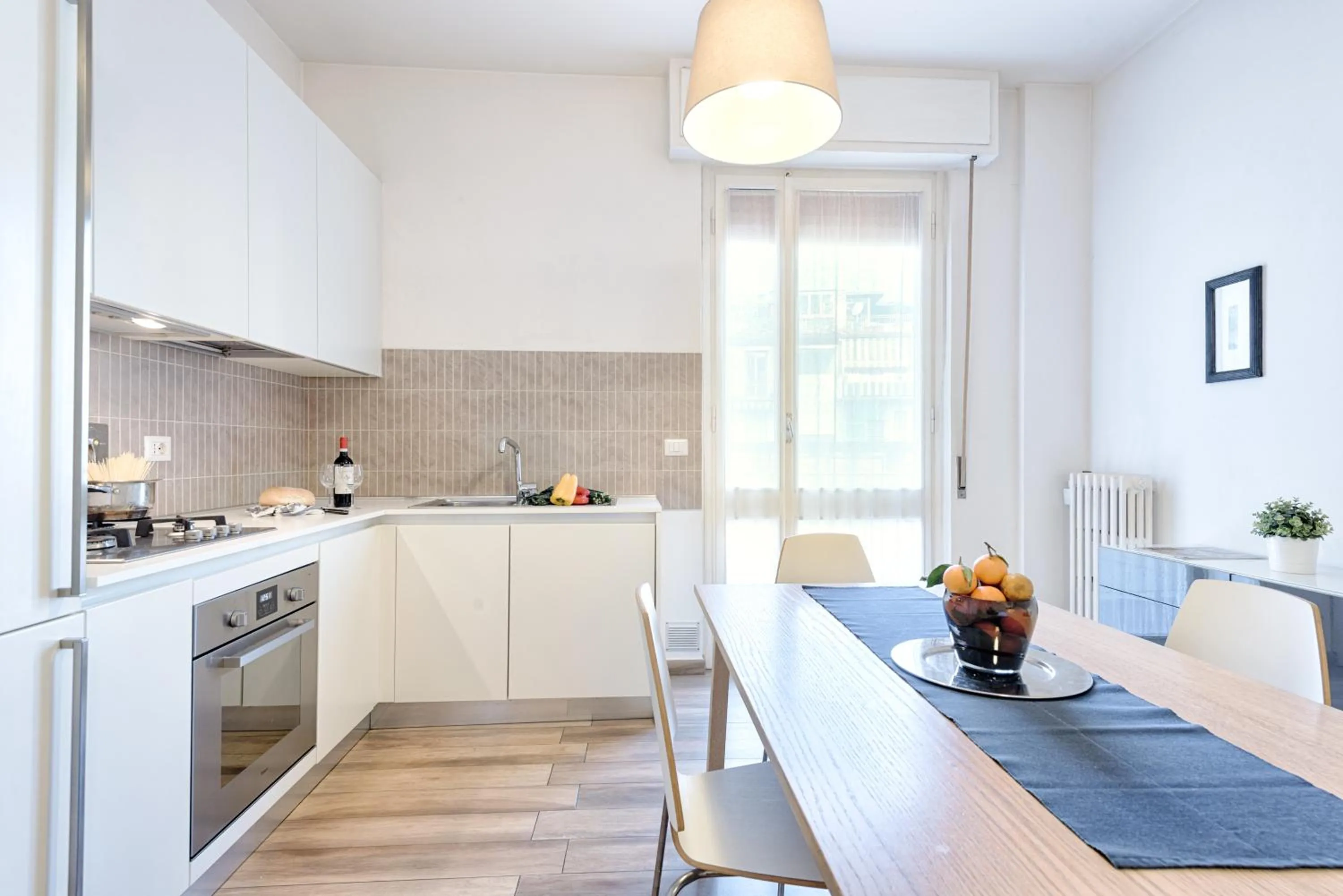 Kitchen or kitchenette in Polo Universitario apartment by Mmega