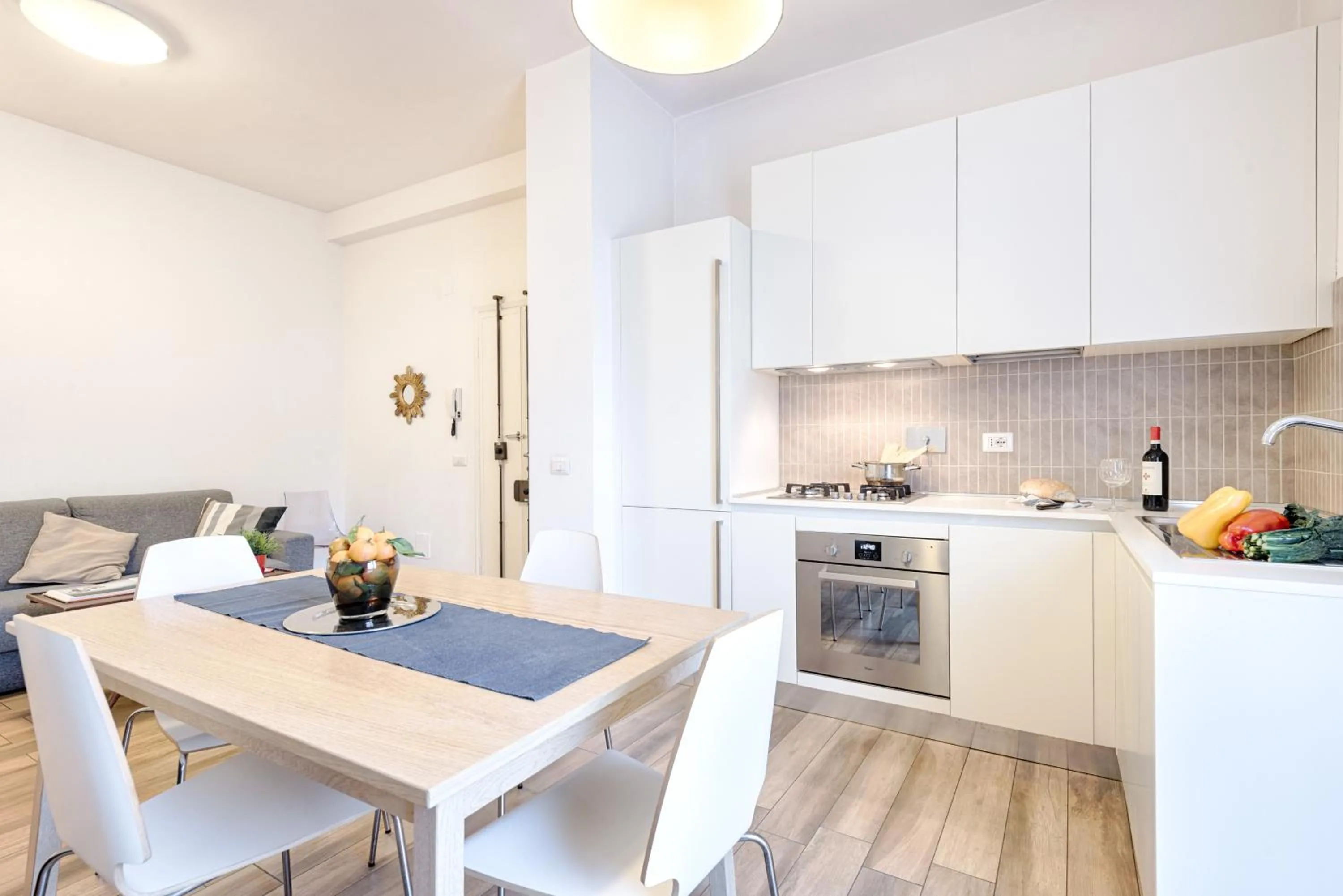 Kitchen or kitchenette in Polo Universitario apartment by Mmega