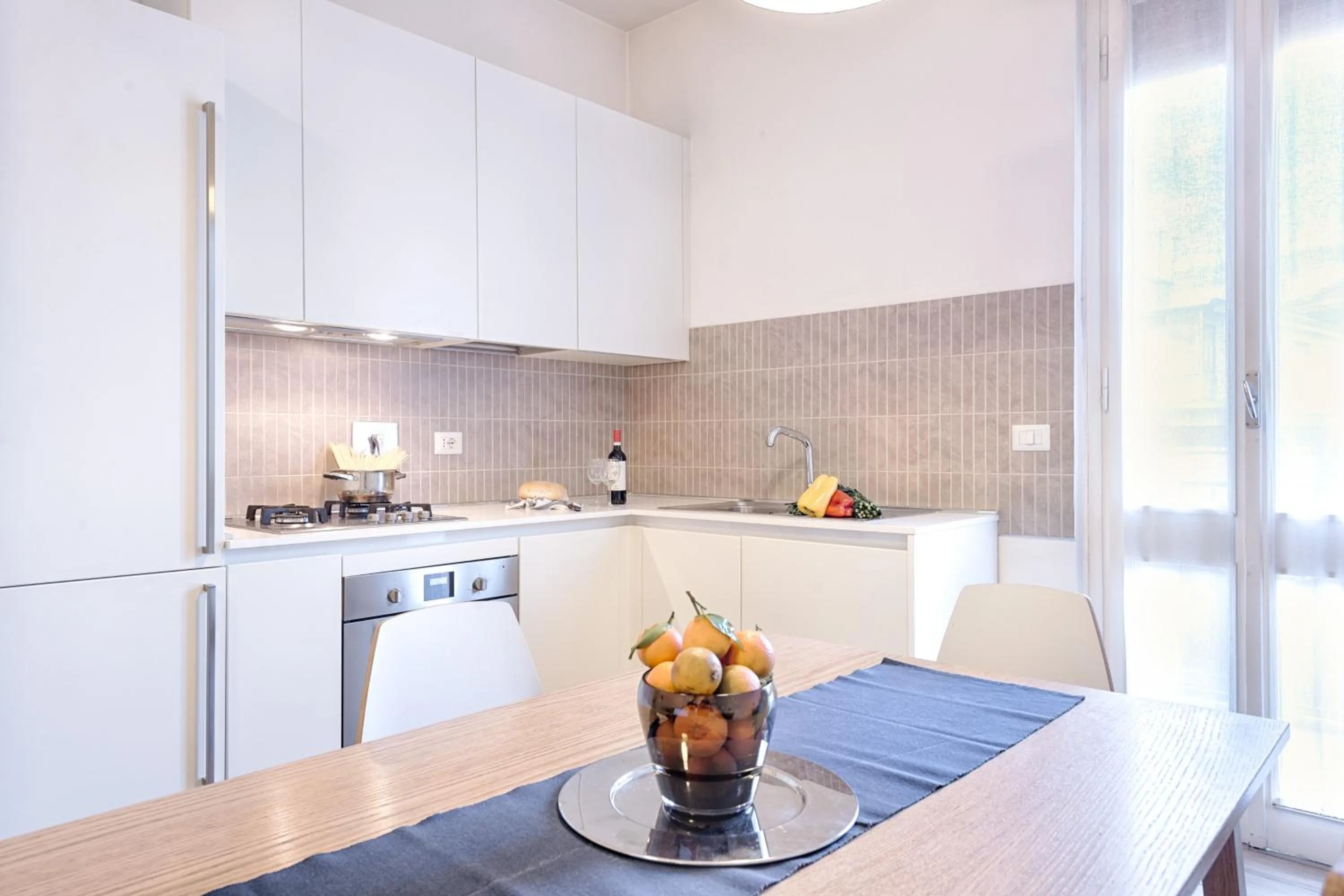 Kitchen or kitchenette in Polo Universitario apartment by Mmega