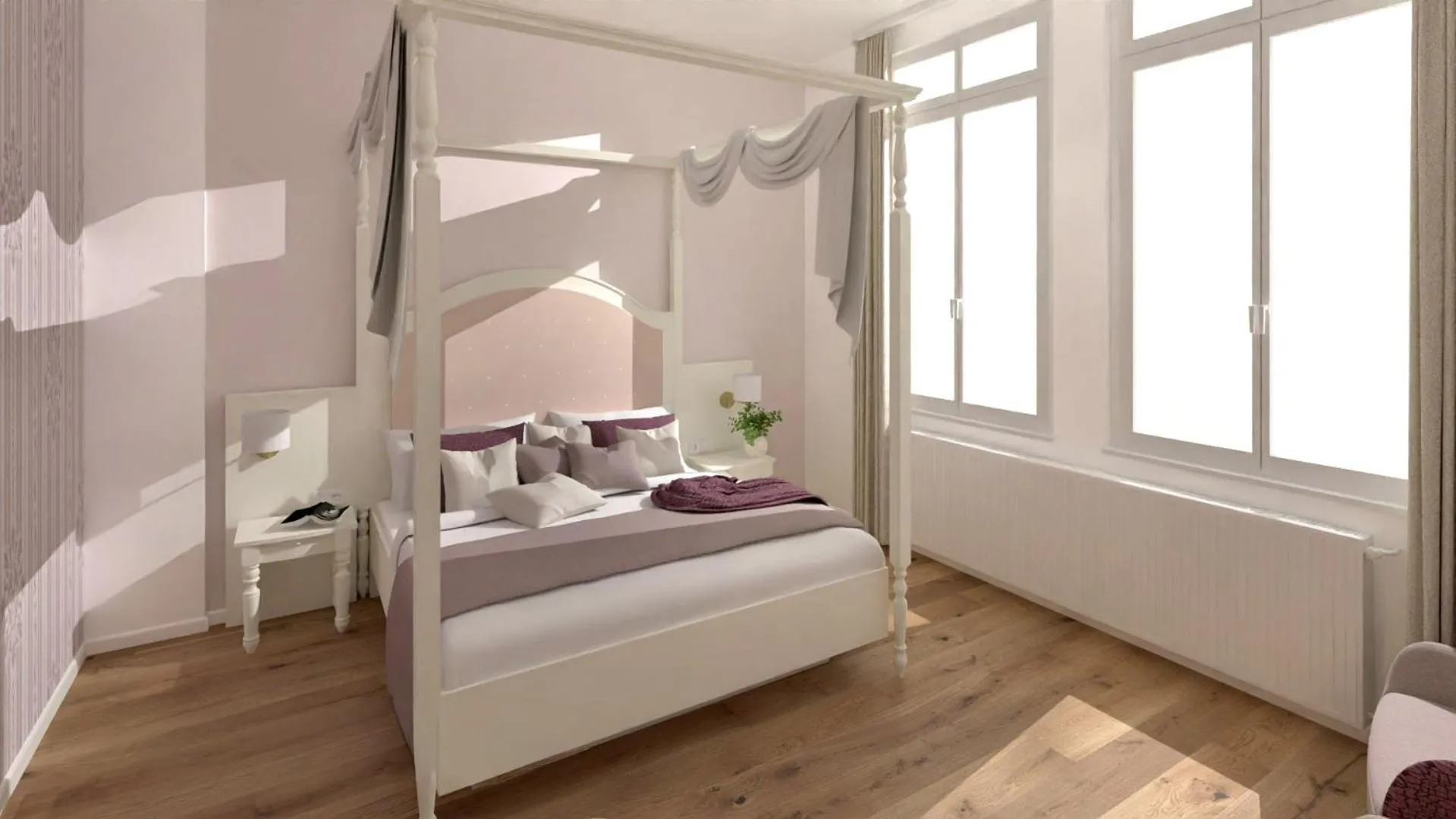 Bed in Johanniterhaus Wittenberg