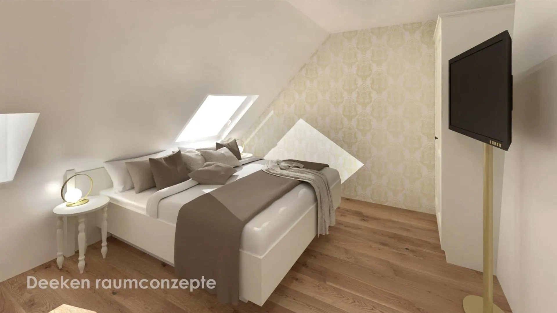 Photo of the whole room, Bed in Johanniterhaus Wittenberg