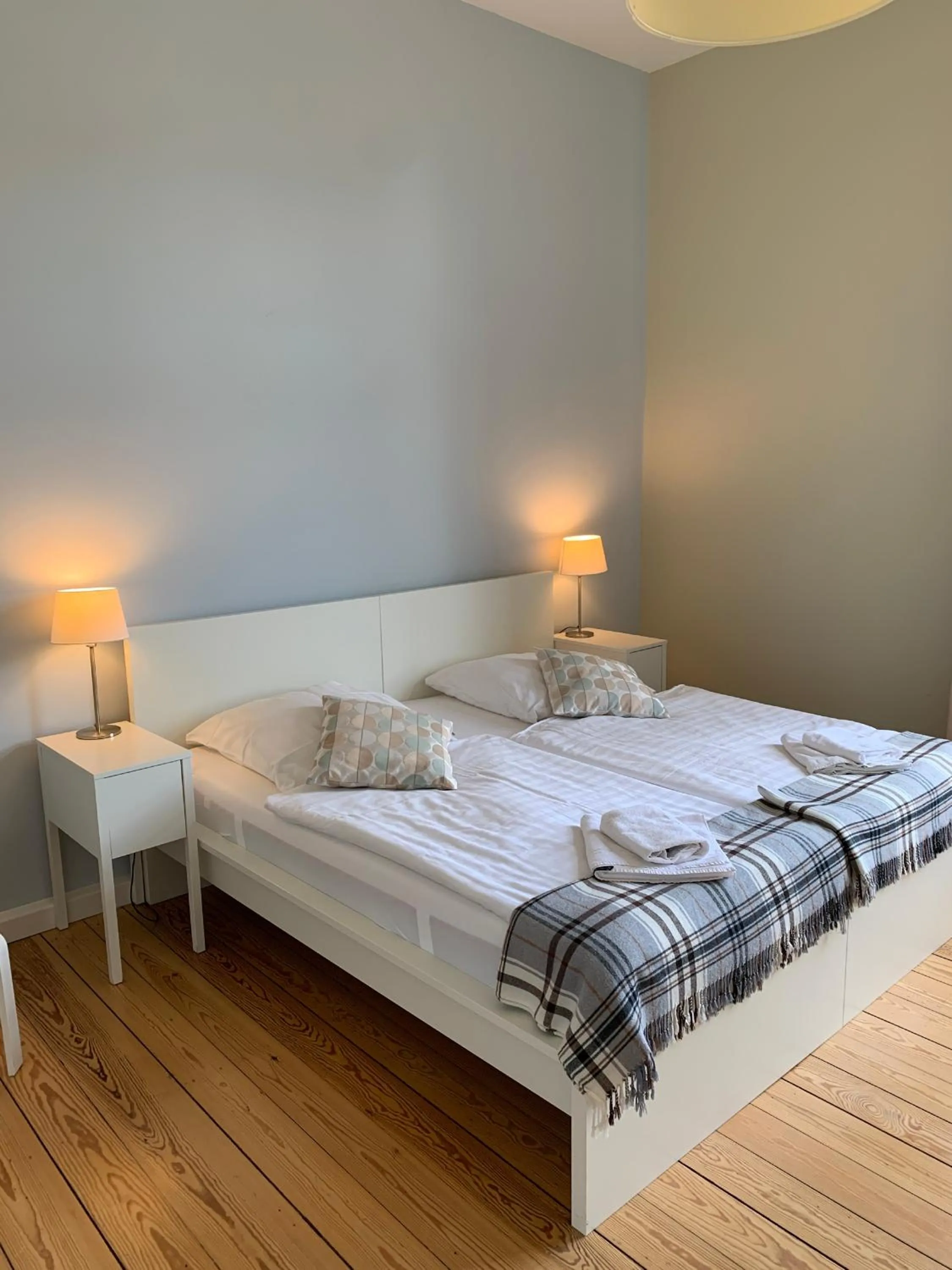 Photo of the whole room, Bed in Johanniterhaus Wittenberg