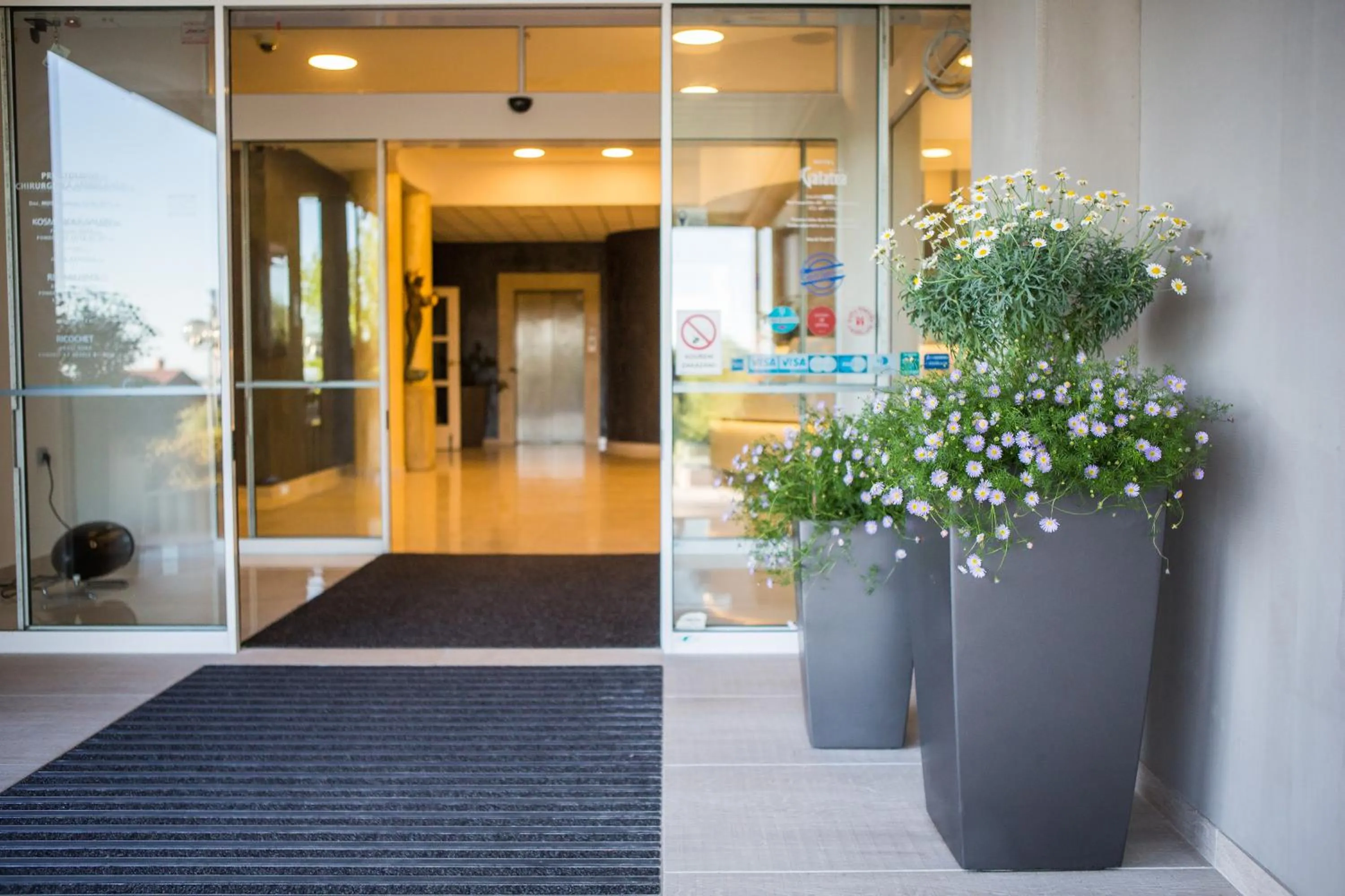 Lobby or reception in Hotel Galatea