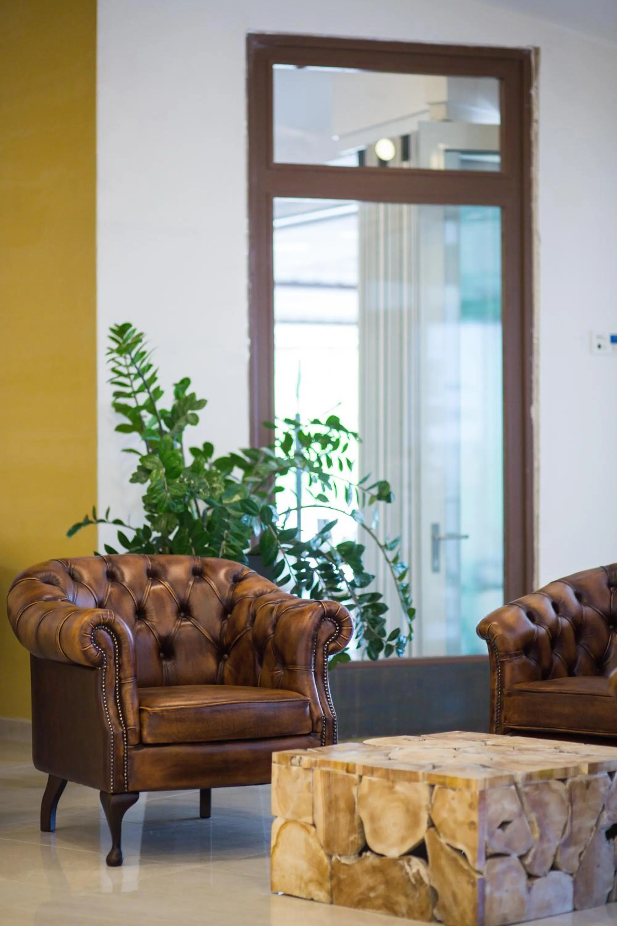 Lobby or reception in Hotel Galatea