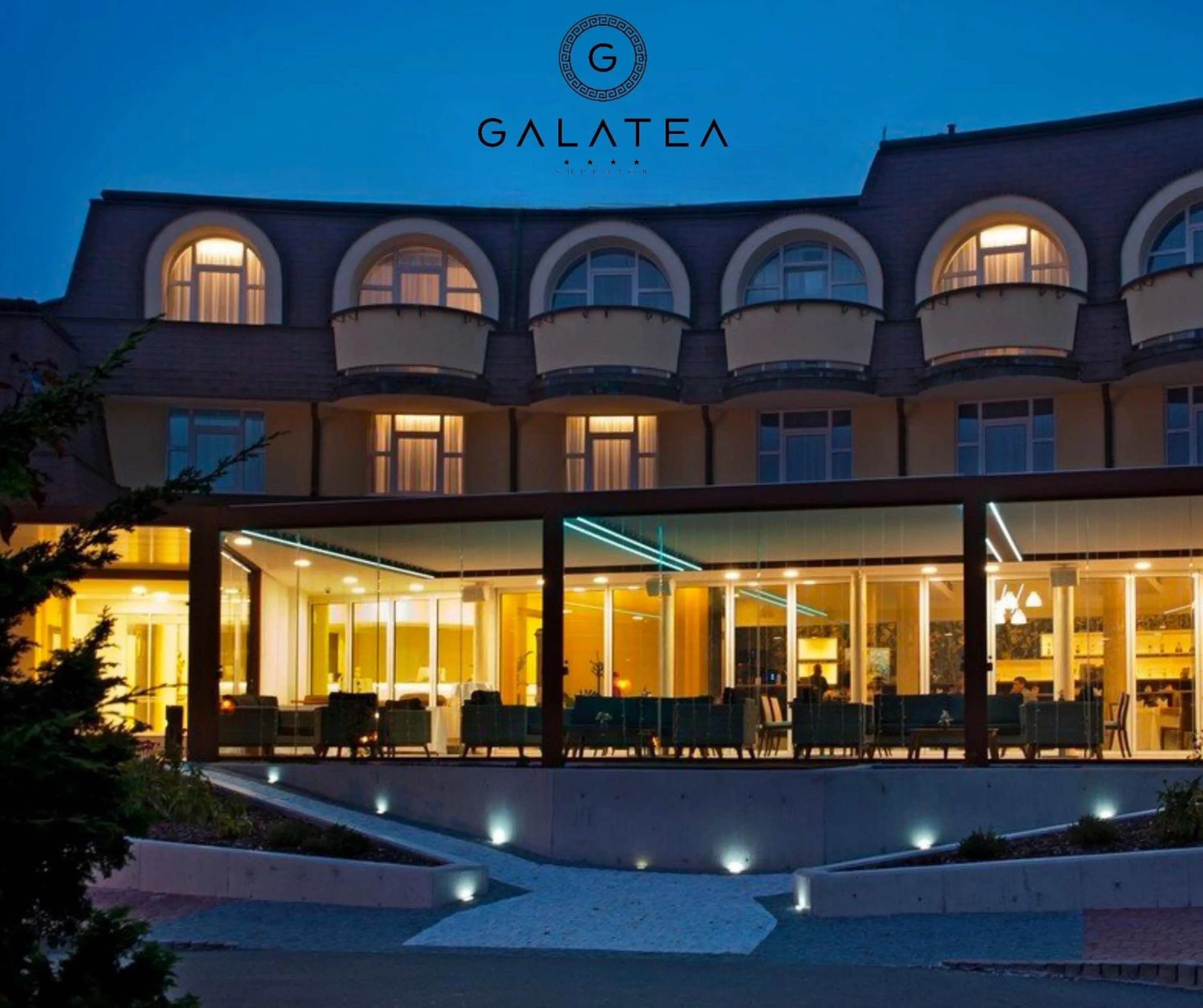 Property building in Hotel Galatea