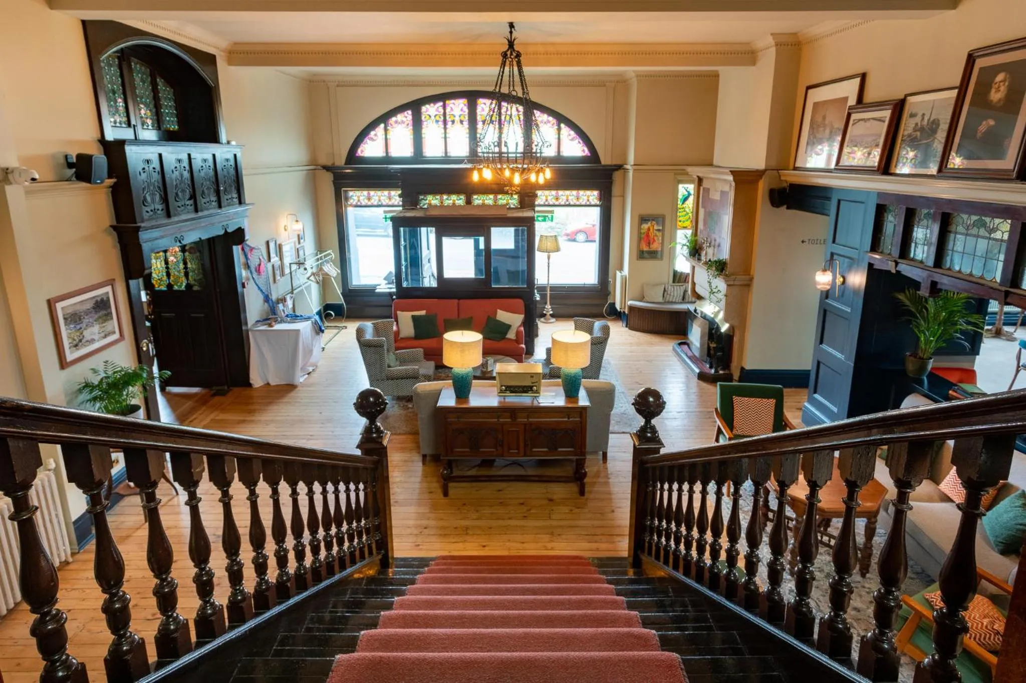 Seating area in Cliftonville Hotel