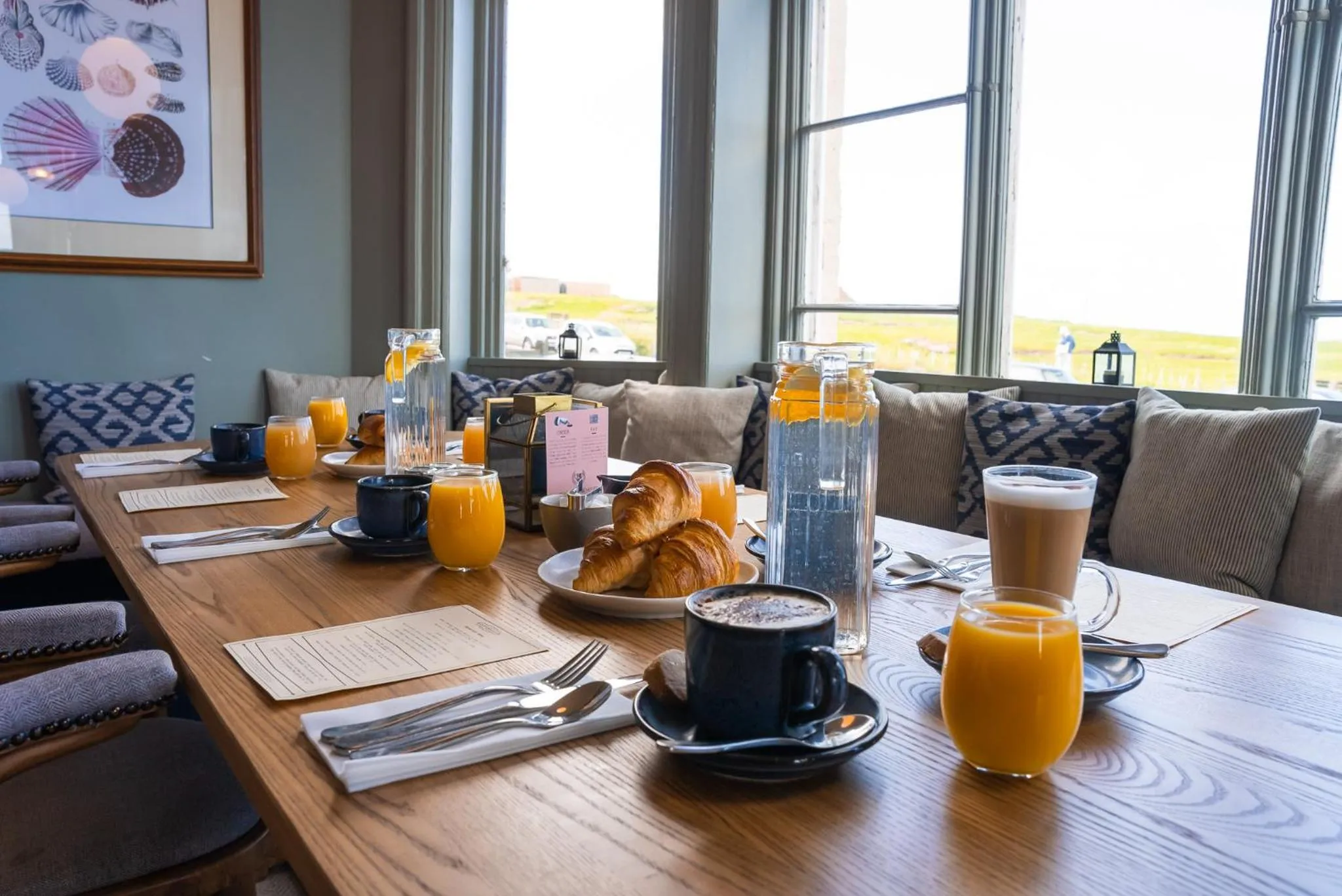 Food and drinks in Cliftonville Hotel