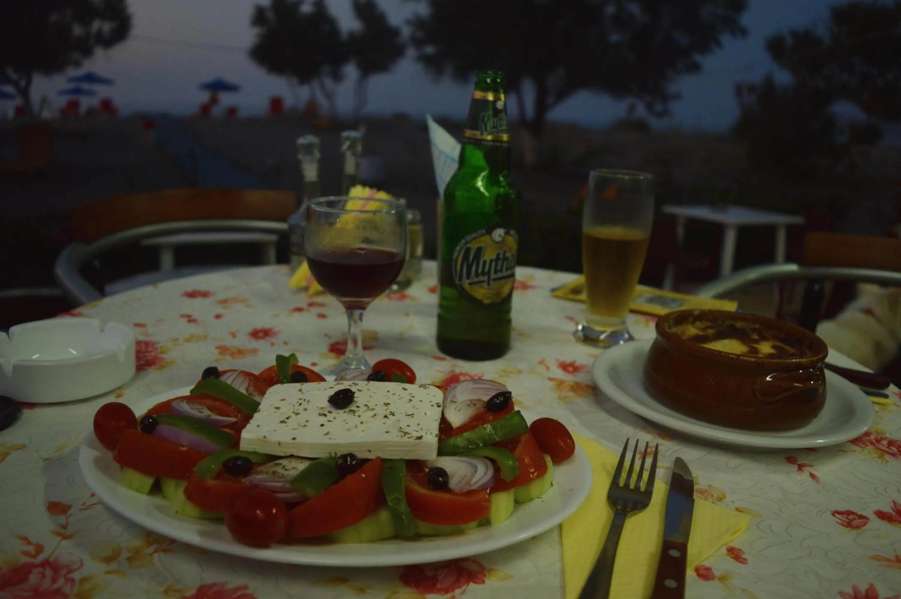 Dinner in Baladinos Apartments