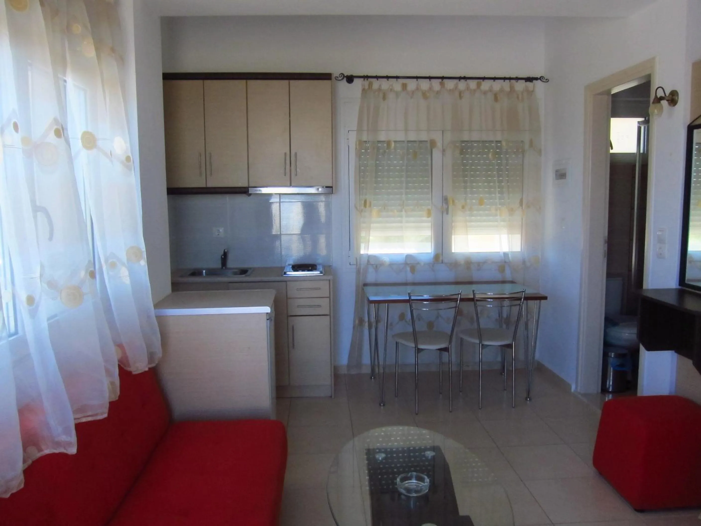 Kitchen or kitchenette in Baladinos Apartments