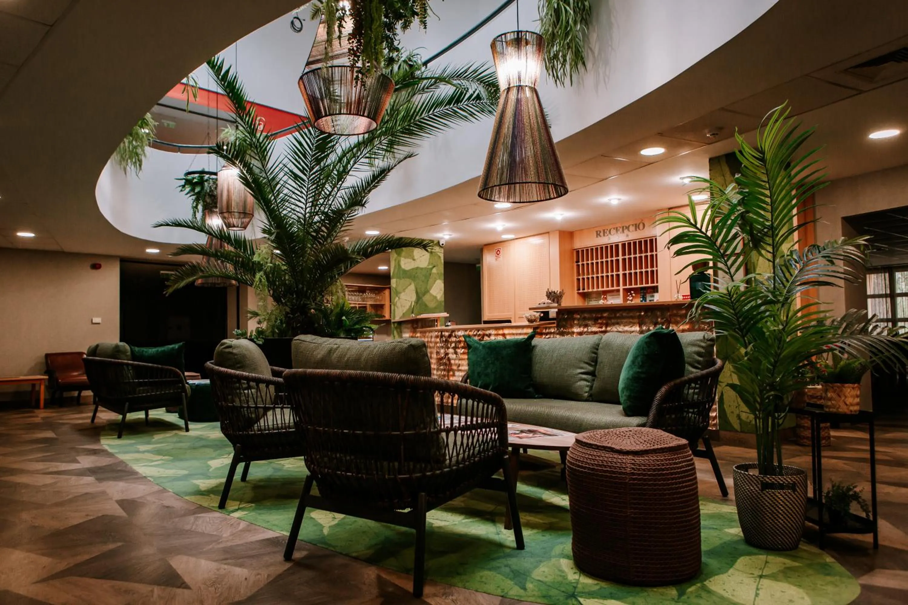 Lobby or reception in Park Hotel Sóstó