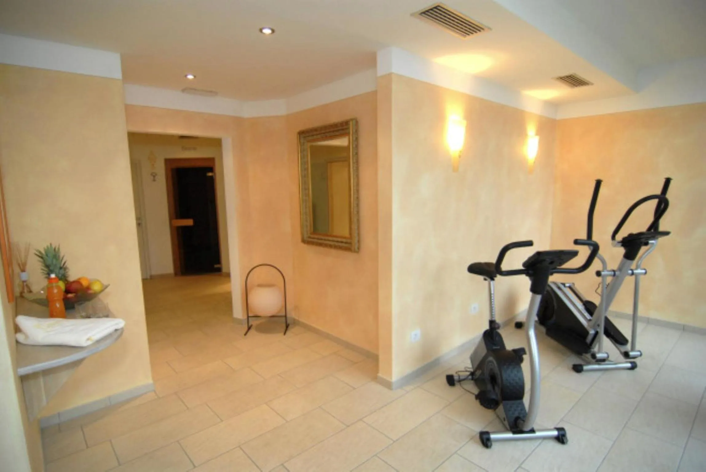 Fitness centre/facilities in Hotel Römerrast