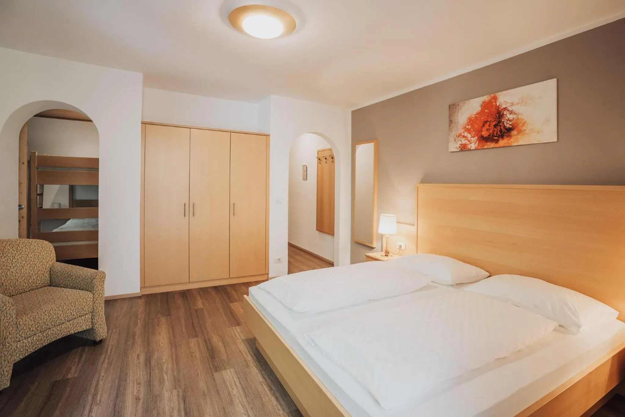 Bed in Hotel Römerrast