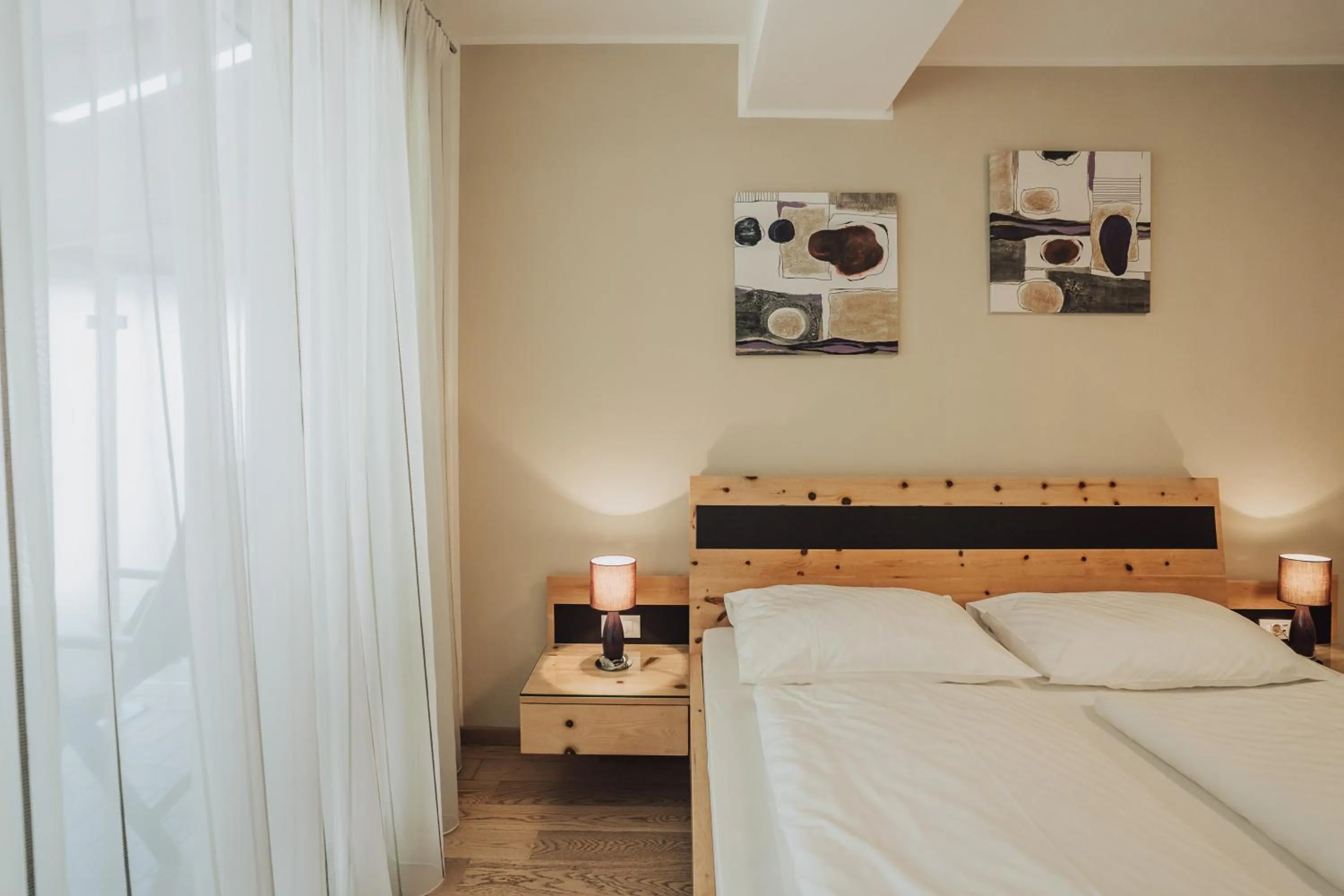 Bed in Hotel Römerrast