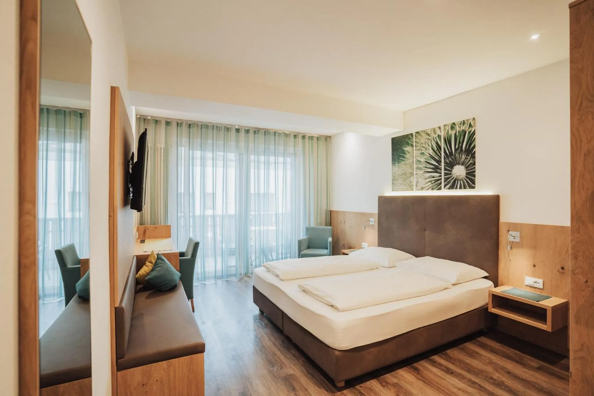 Bed in Hotel Römerrast