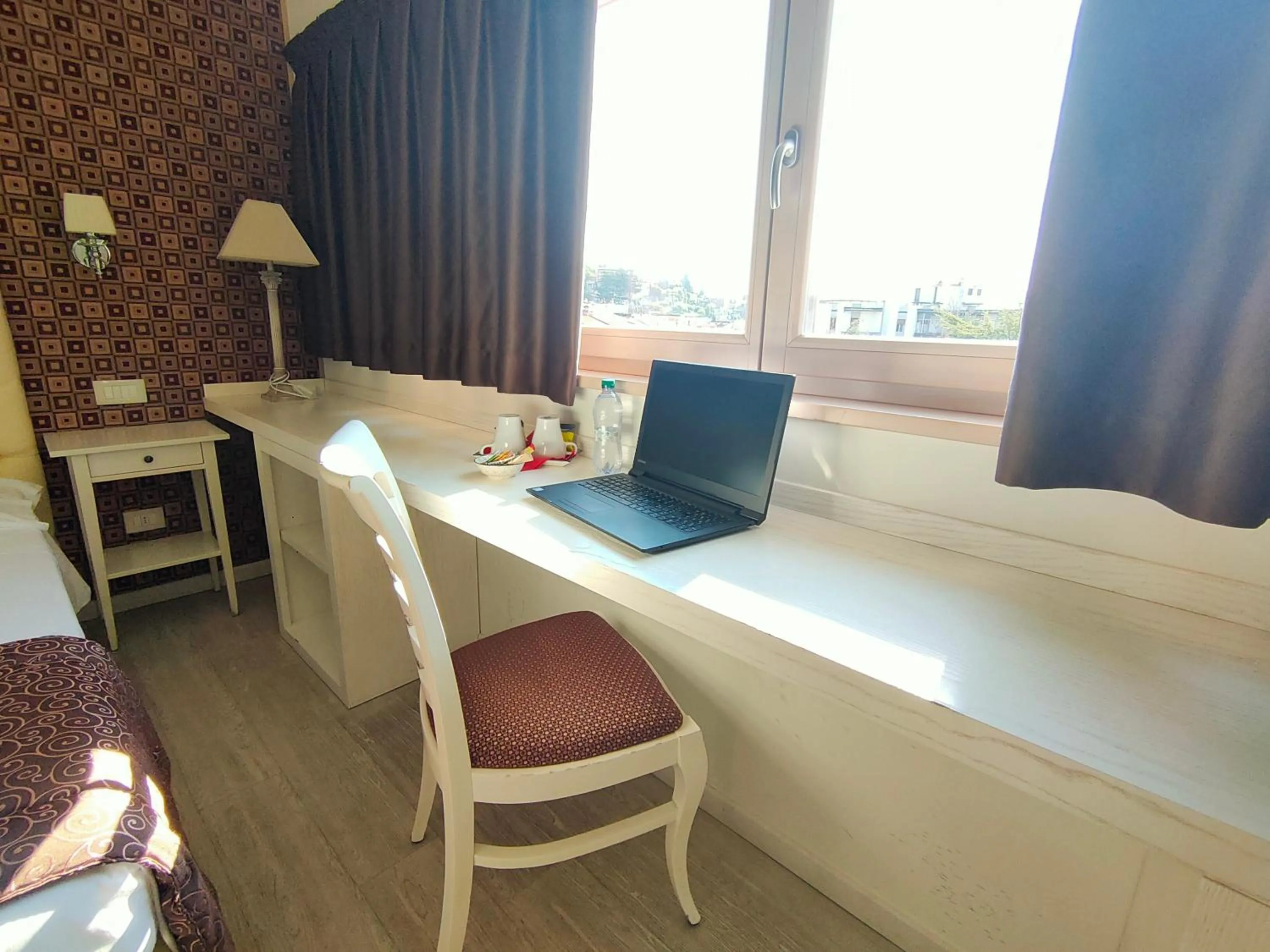 Seating area, Bed in Nuova Opera Rooms & Apartment