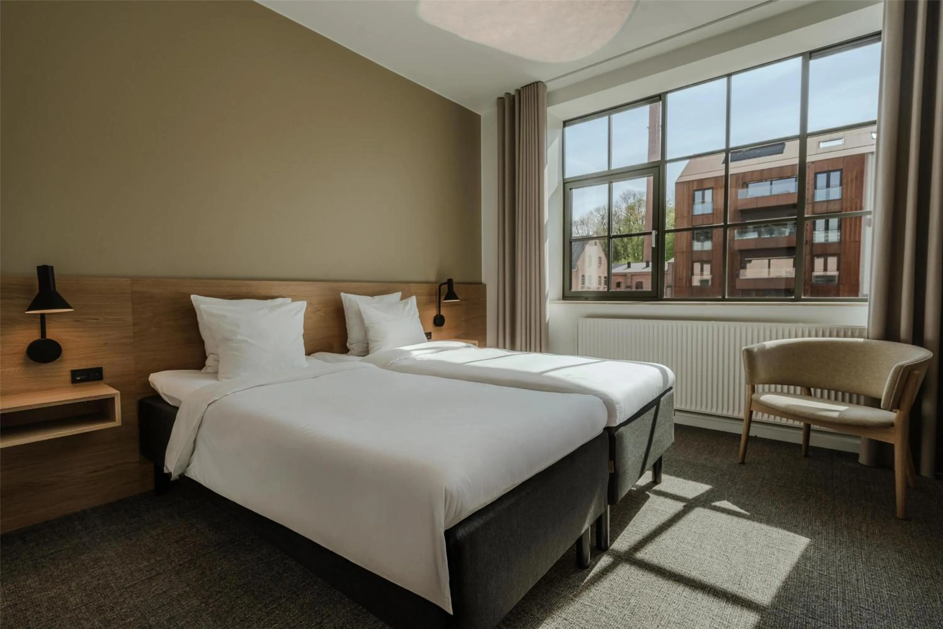 Bedroom, Bed in Radisson Hotel Papirfabrikken Silkeborg