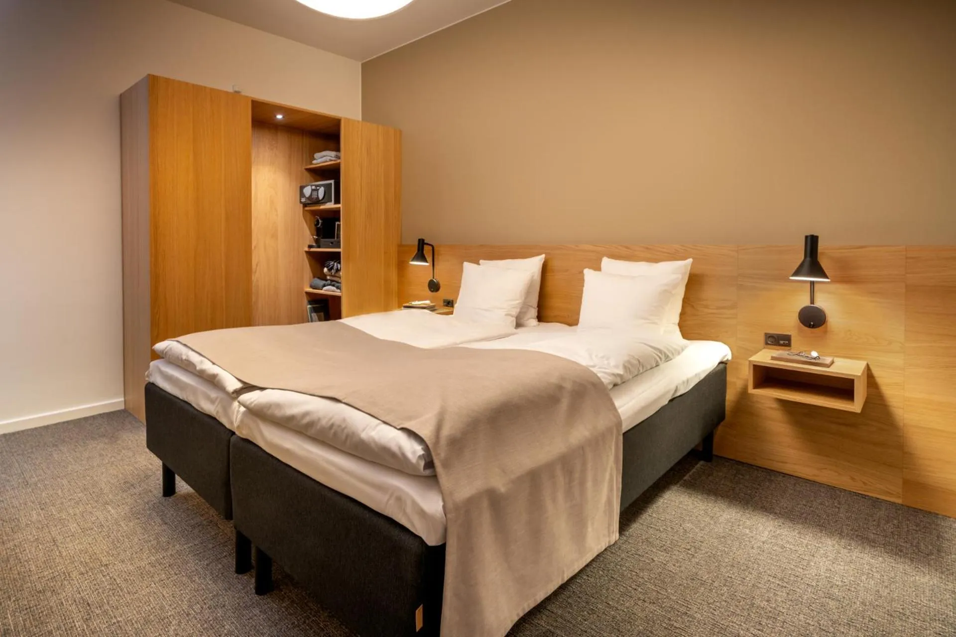 Bed in Radisson Hotel Papirfabrikken Silkeborg