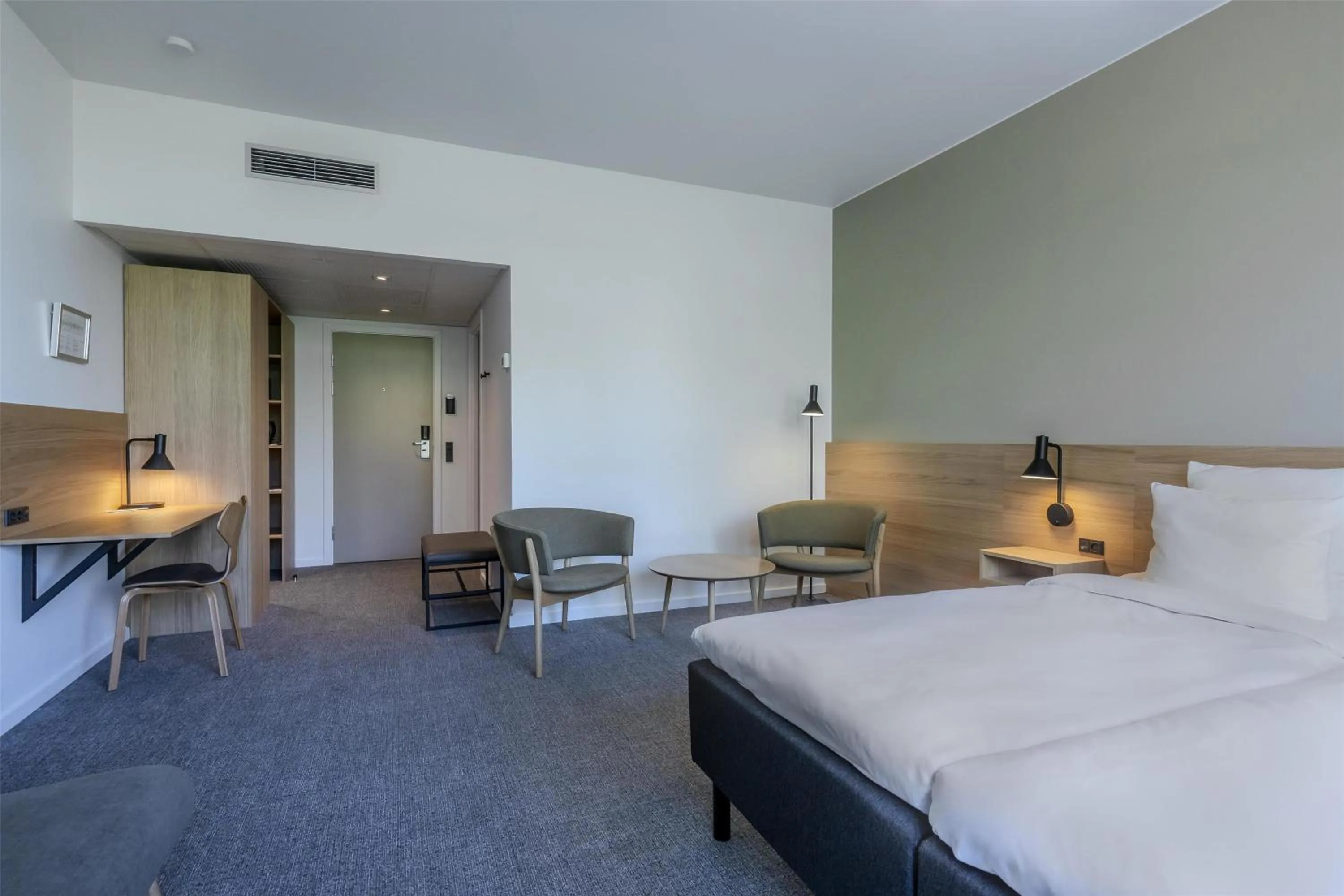 Bedroom, Bed in Radisson Hotel Papirfabrikken Silkeborg